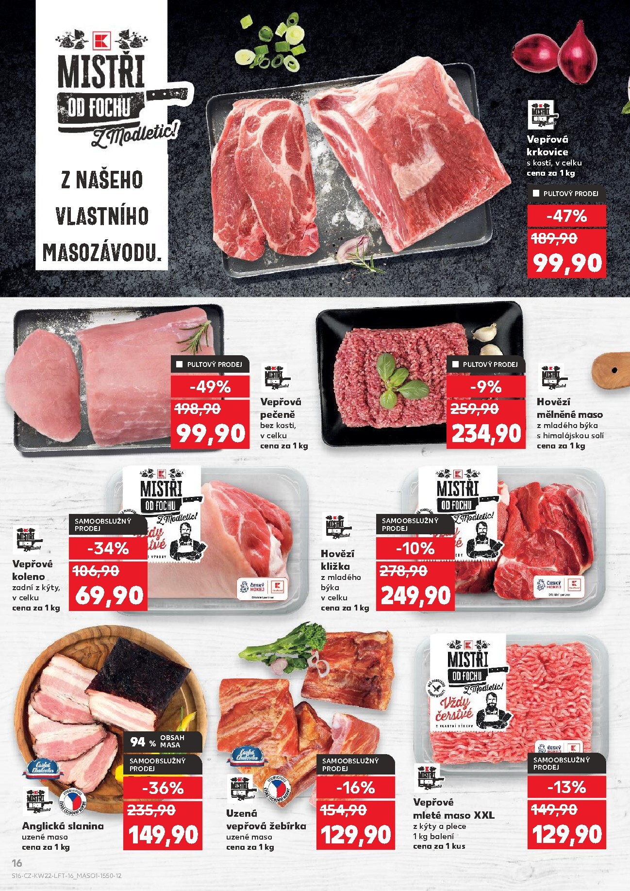 kaufland - Kaufland - Praha 4 leták na příští týden od středy 27.05.2026 do úterý 02.06.2026 - page: 16