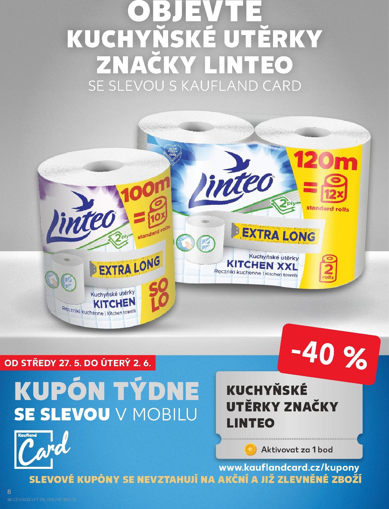 kaufland - Kaufland - Praha 4 leták na příští týden od středy 27.05.2026 do úterý 02.06.2026 - page: 8