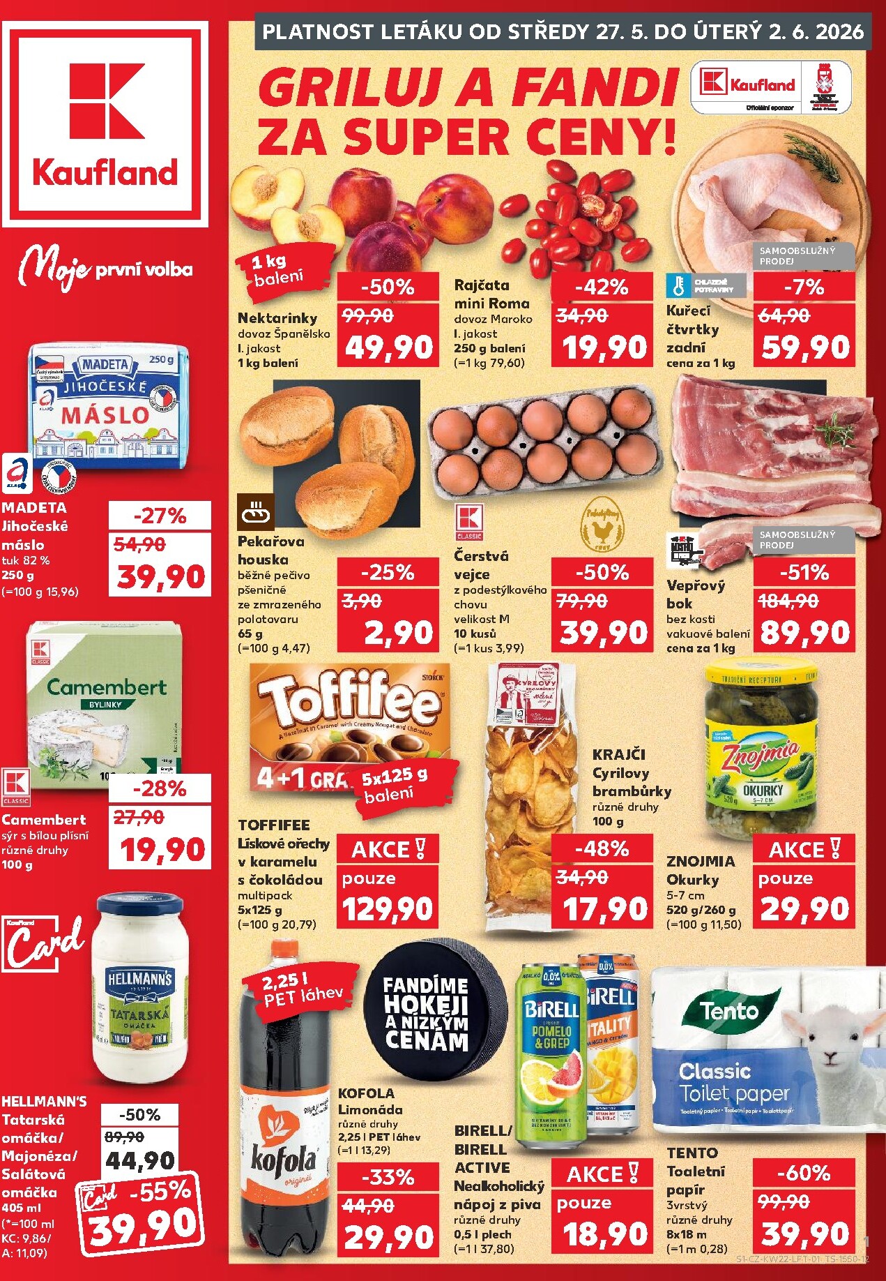 kaufland - Kaufland - Praha 4 leták na příští týden od středy 27.05.2026 do úterý 02.06.2026
