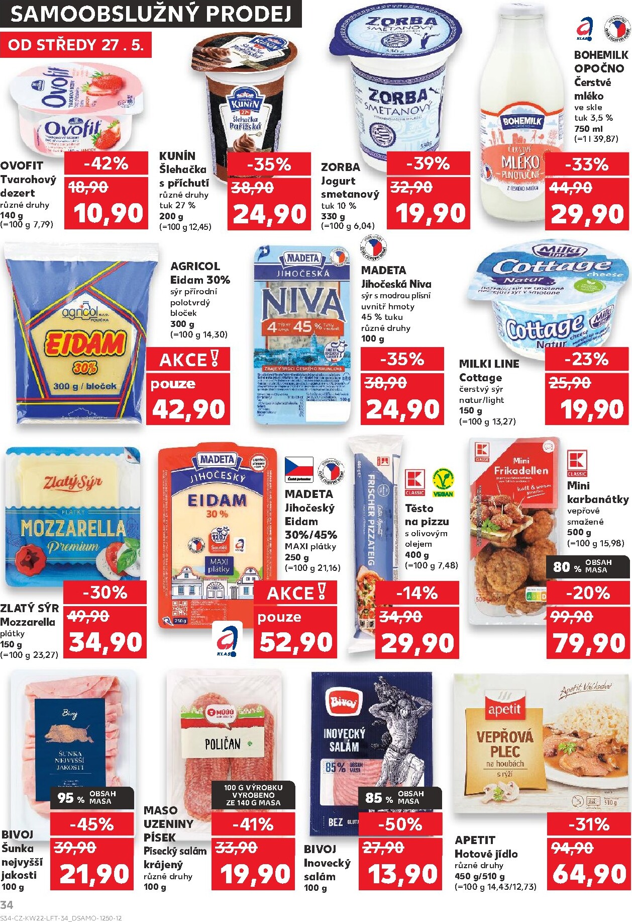 kaufland - Kaufland - Ostrava leták na příští týden od středy 27.05.2026 do úterý 02.06.2026 - page: 34