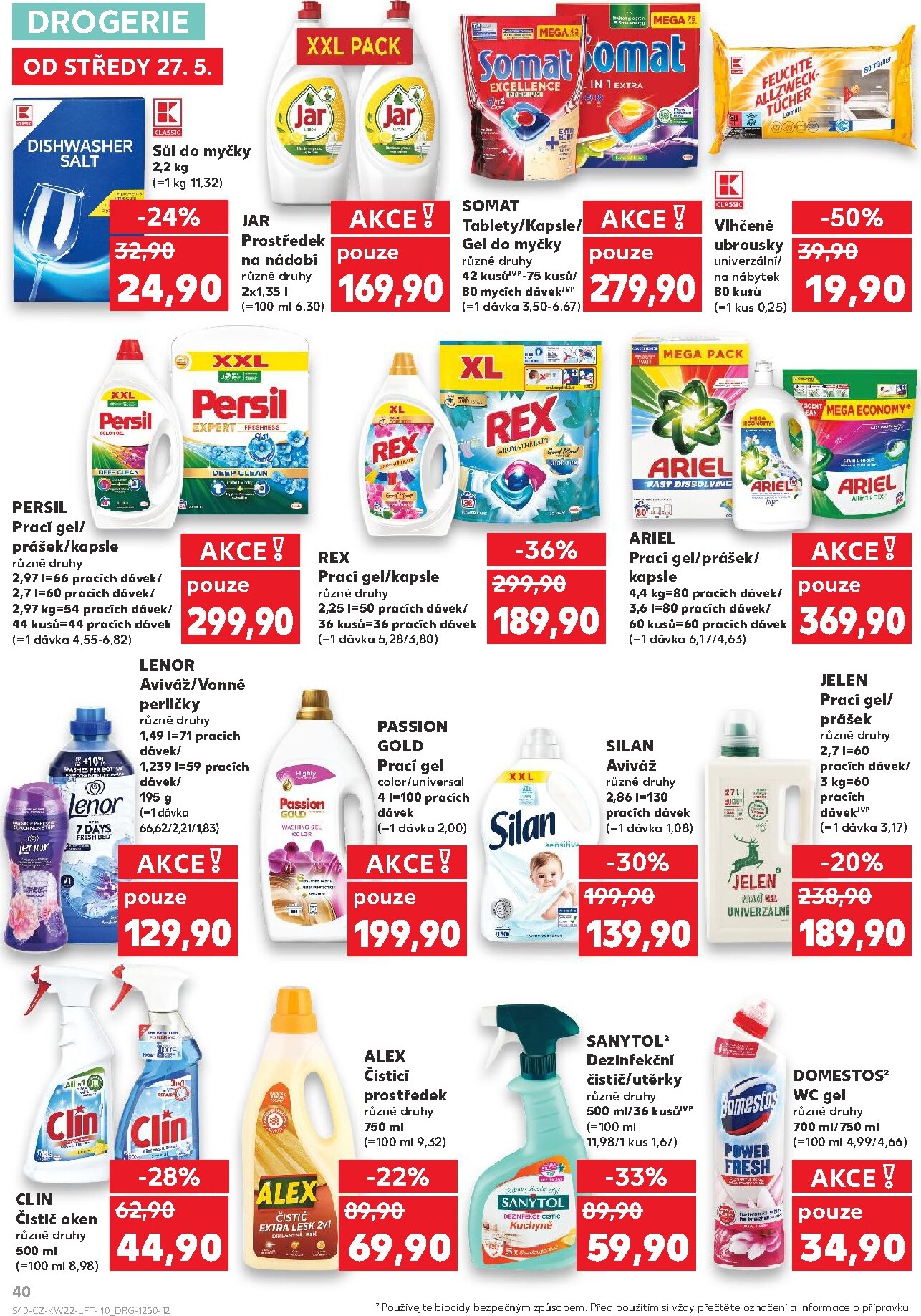 kaufland - Kaufland - Kolín leták na příští týden od středy 27.05.2026 do úterý 02.06.2026 - page: 40