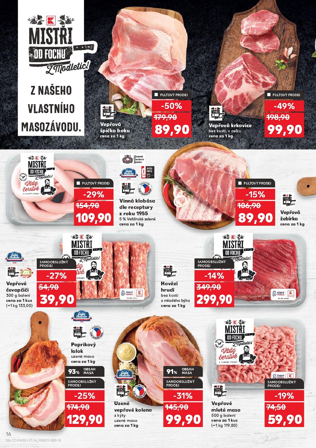 kaufland - Kaufland - Kolín leták na příští týden od středy 27.05.2026 do úterý 02.06.2026 - page: 16