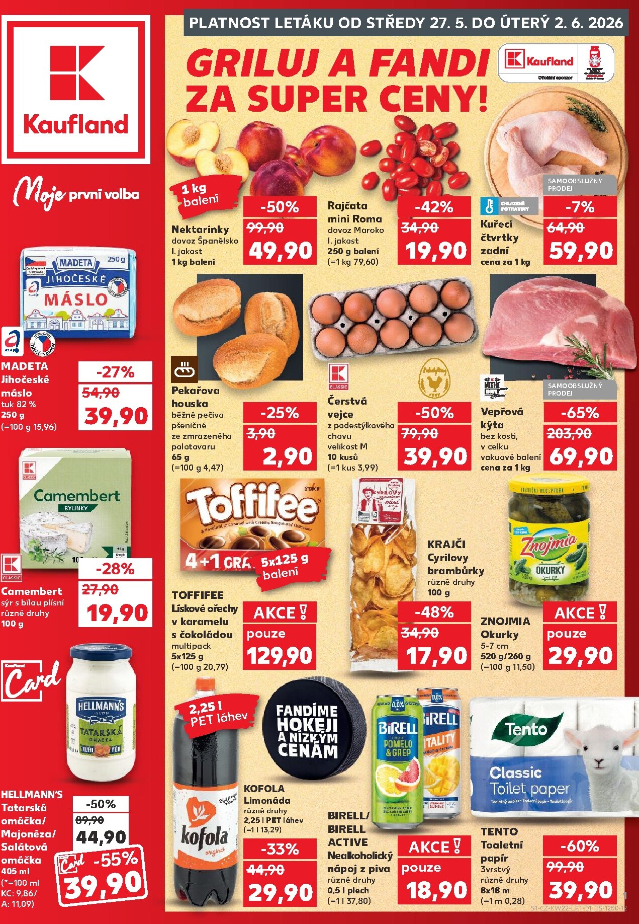 kaufland - Kaufland - Kolín leták na příští týden od středy 27.05.2026 do úterý 02.06.2026