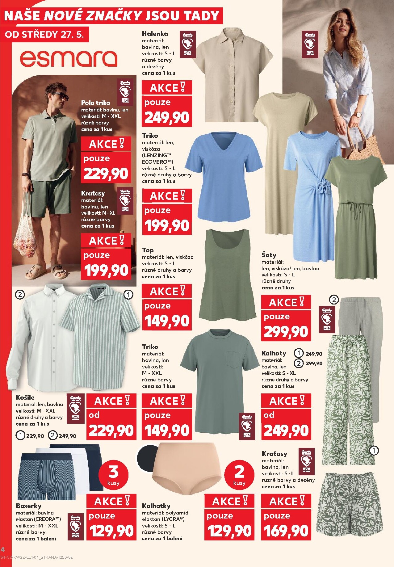 kaufland - Kaufland - Naše nové značky leták na příští týden od středy 27.05.2026 do úterý 02.06.2026 - page: 4