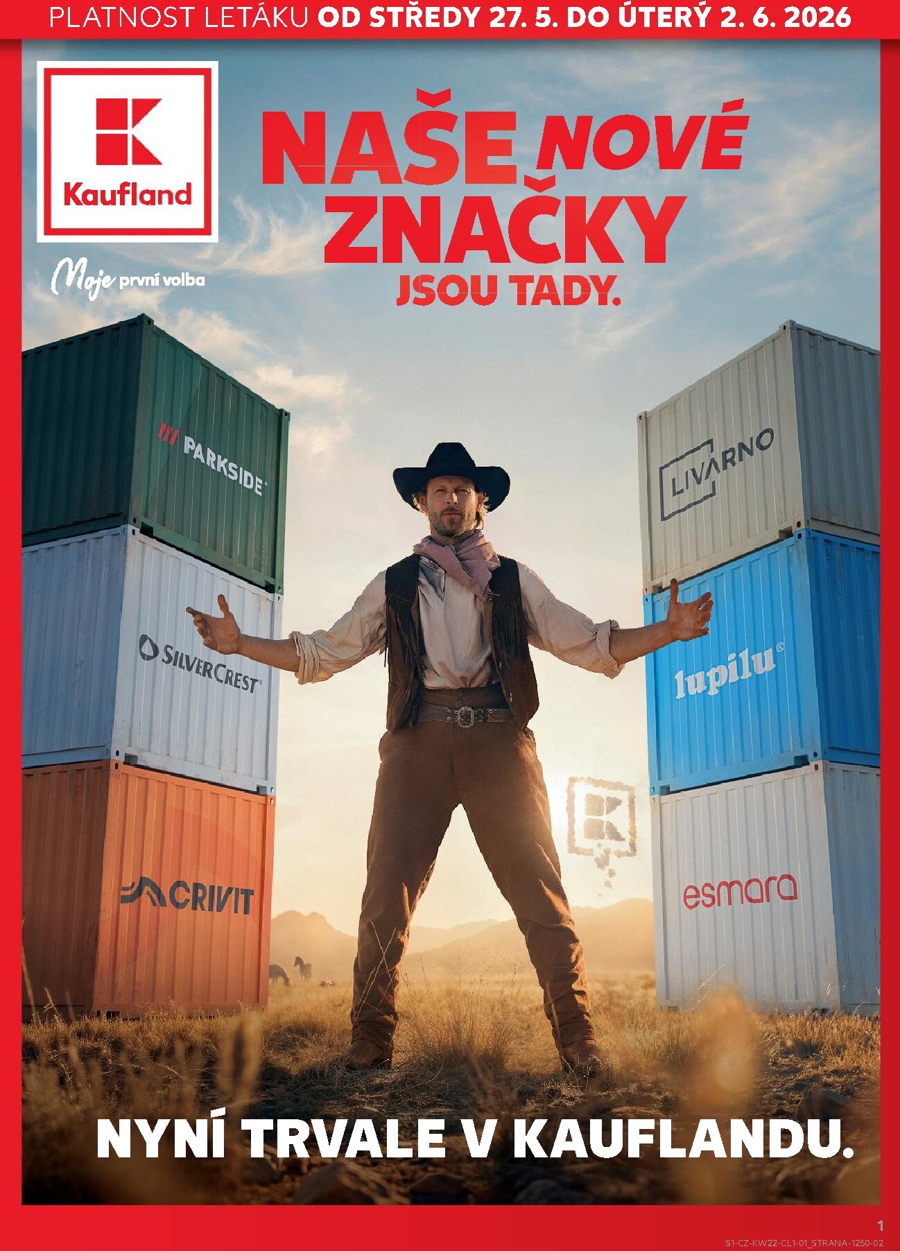 kaufland - Kaufland - Naše nové značky leták na příští týden od středy 27.05.2026 do úterý 02.06.2026