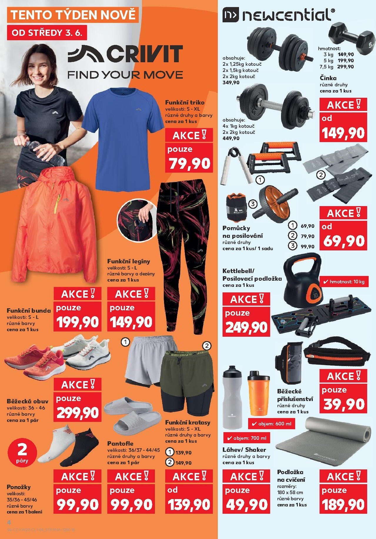 kaufland - Kaufland - Naše nové značky leták na příští týden od středy 03.06.2026 do úterý 09.06.2026 - page: 4