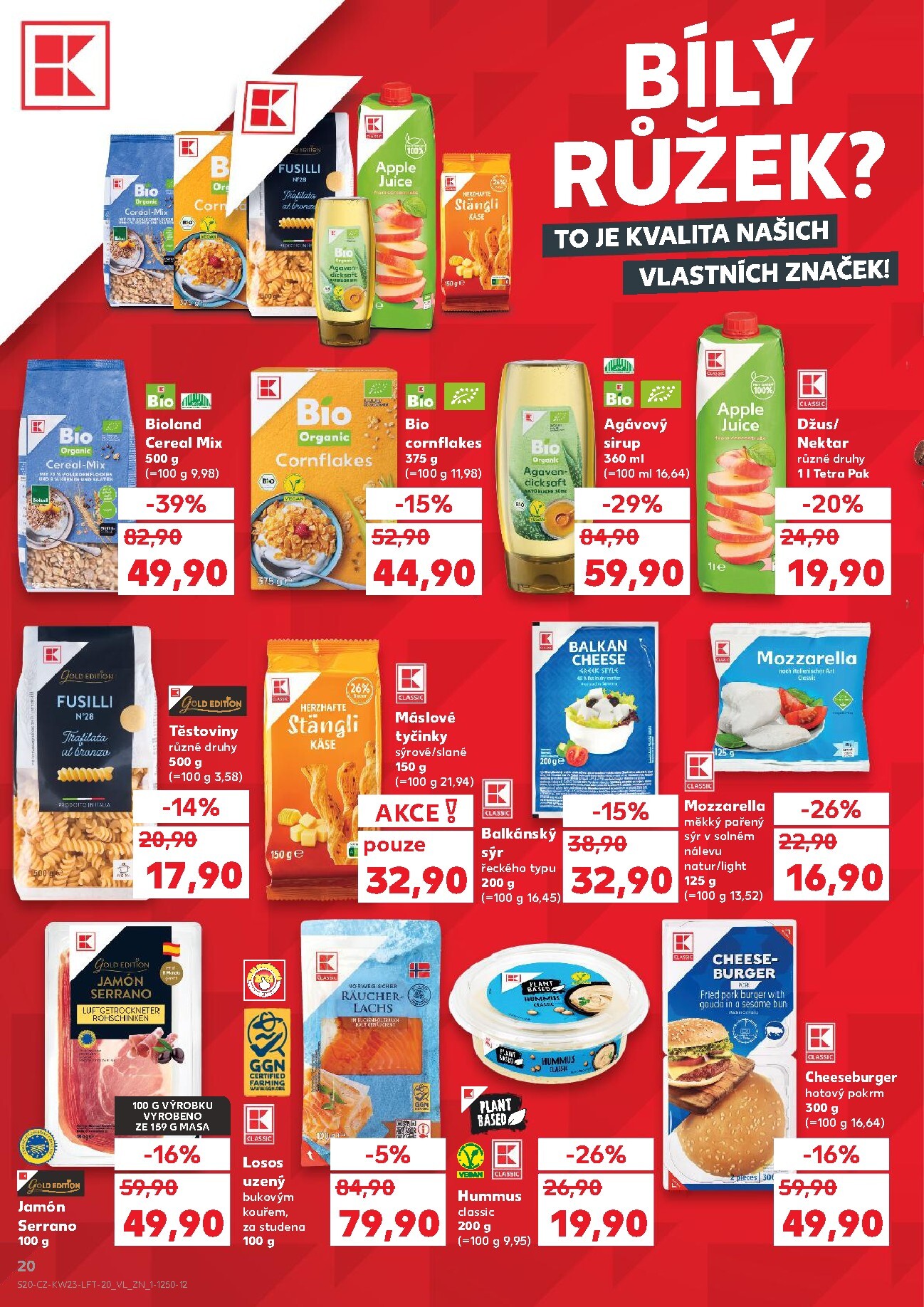 kaufland - Kaufland - Ostrava leták na příští týden od středy 03.06.2026 do úterý 09.06.2026 - page: 20
