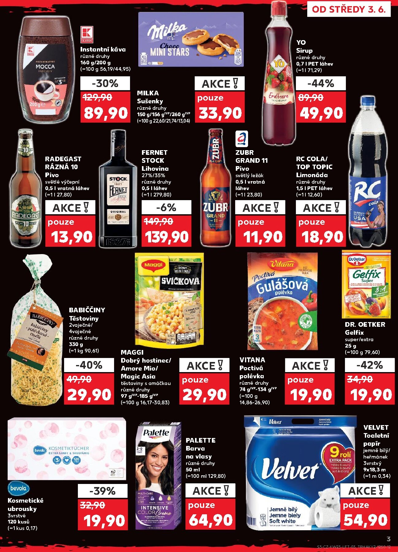 kaufland - Kaufland - Ostrava leták na příští týden od středy 03.06.2026 do úterý 09.06.2026 - page: 3