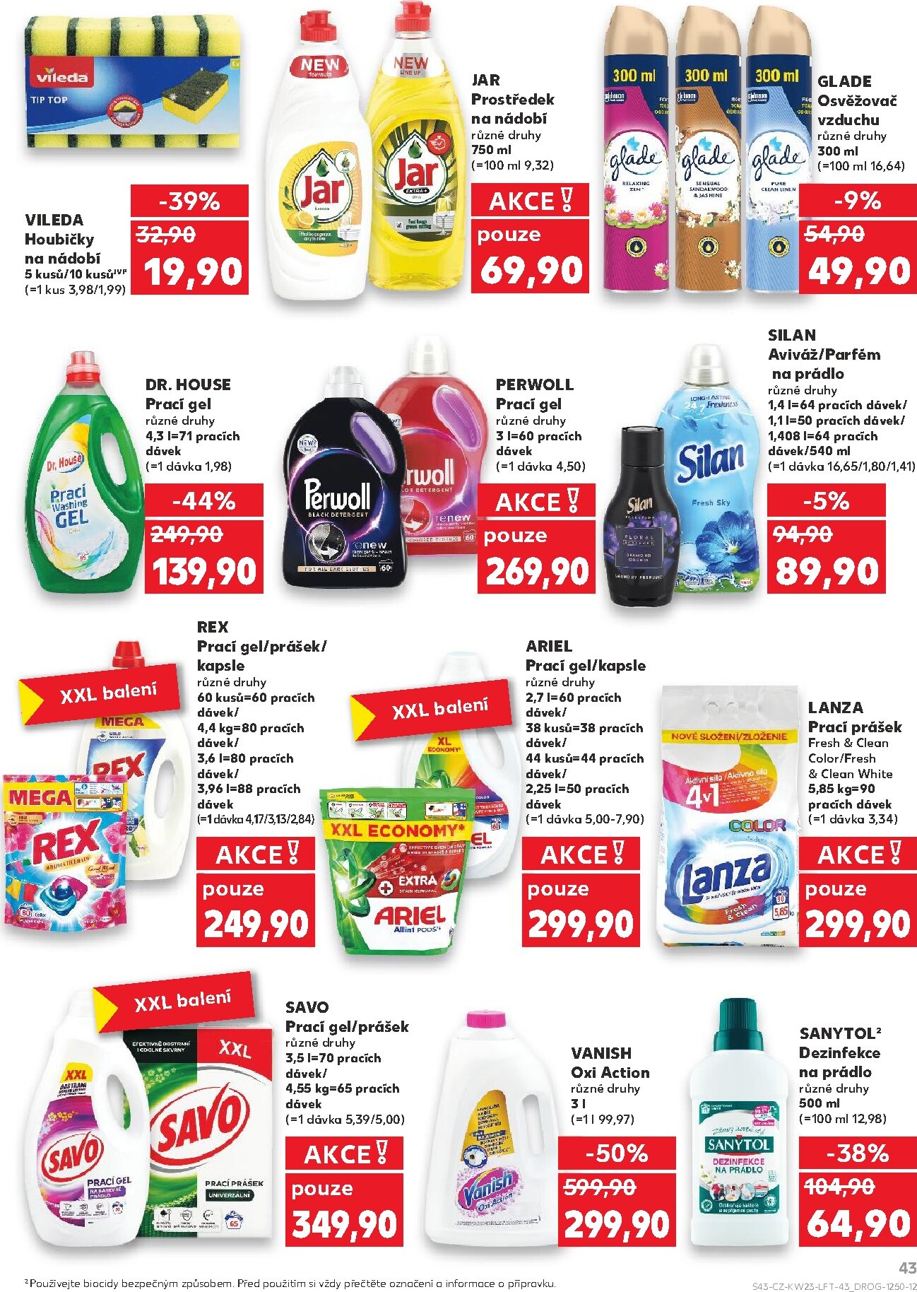kaufland - Kaufland - Brno leták na příští týden od středy 03.06.2026 do úterý 09.06.2026 - page: 43