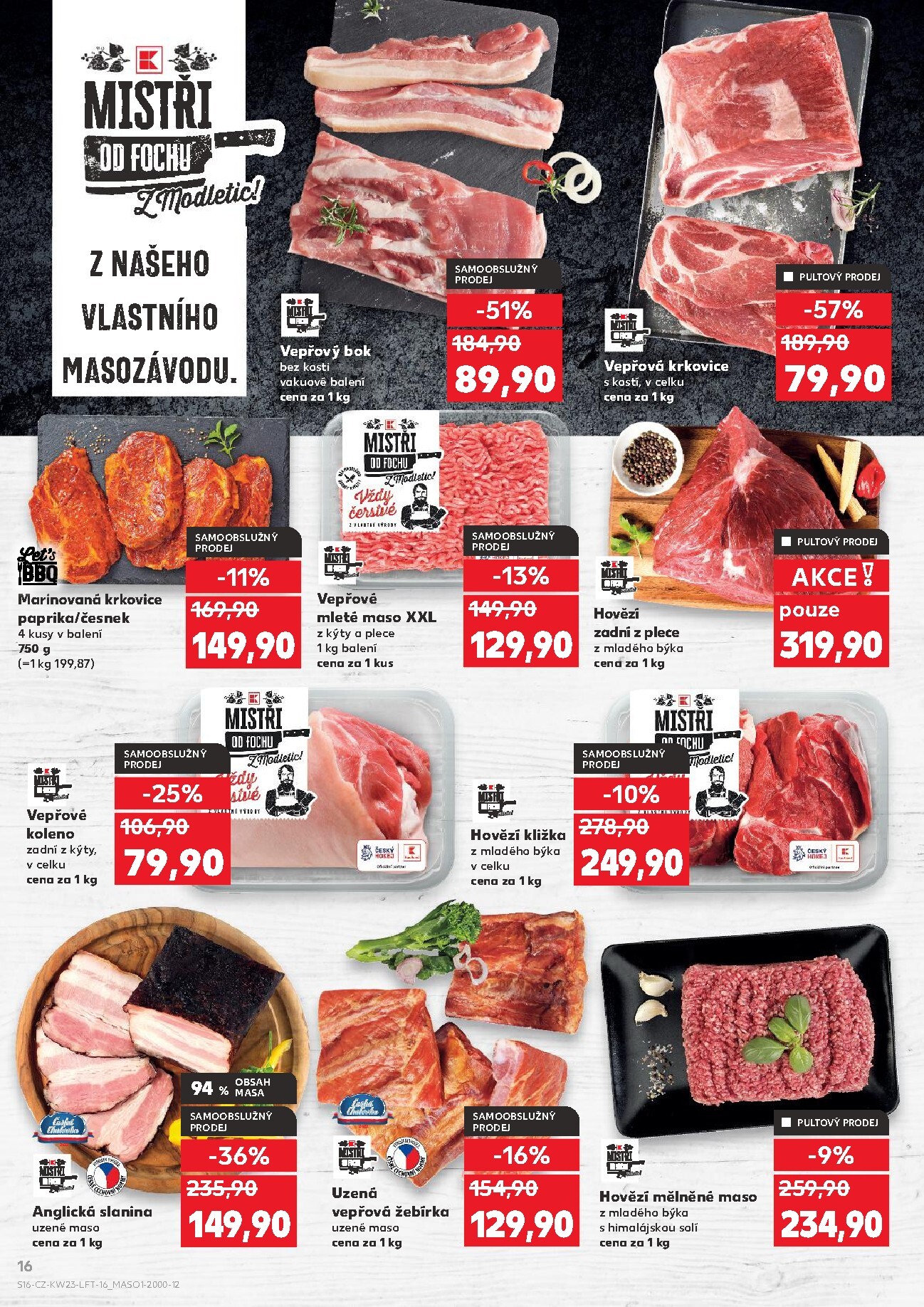 kaufland - Kaufland - Brno leták na příští týden od středy 03.06.2026 do úterý 09.06.2026 - page: 16