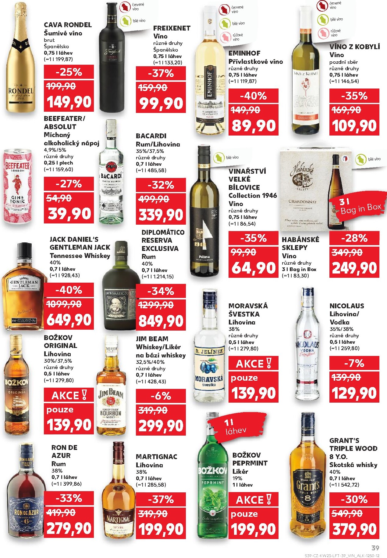 kaufland - Kaufland - Brno leták na příští týden od středy 03.06.2026 do úterý 09.06.2026 - page: 39