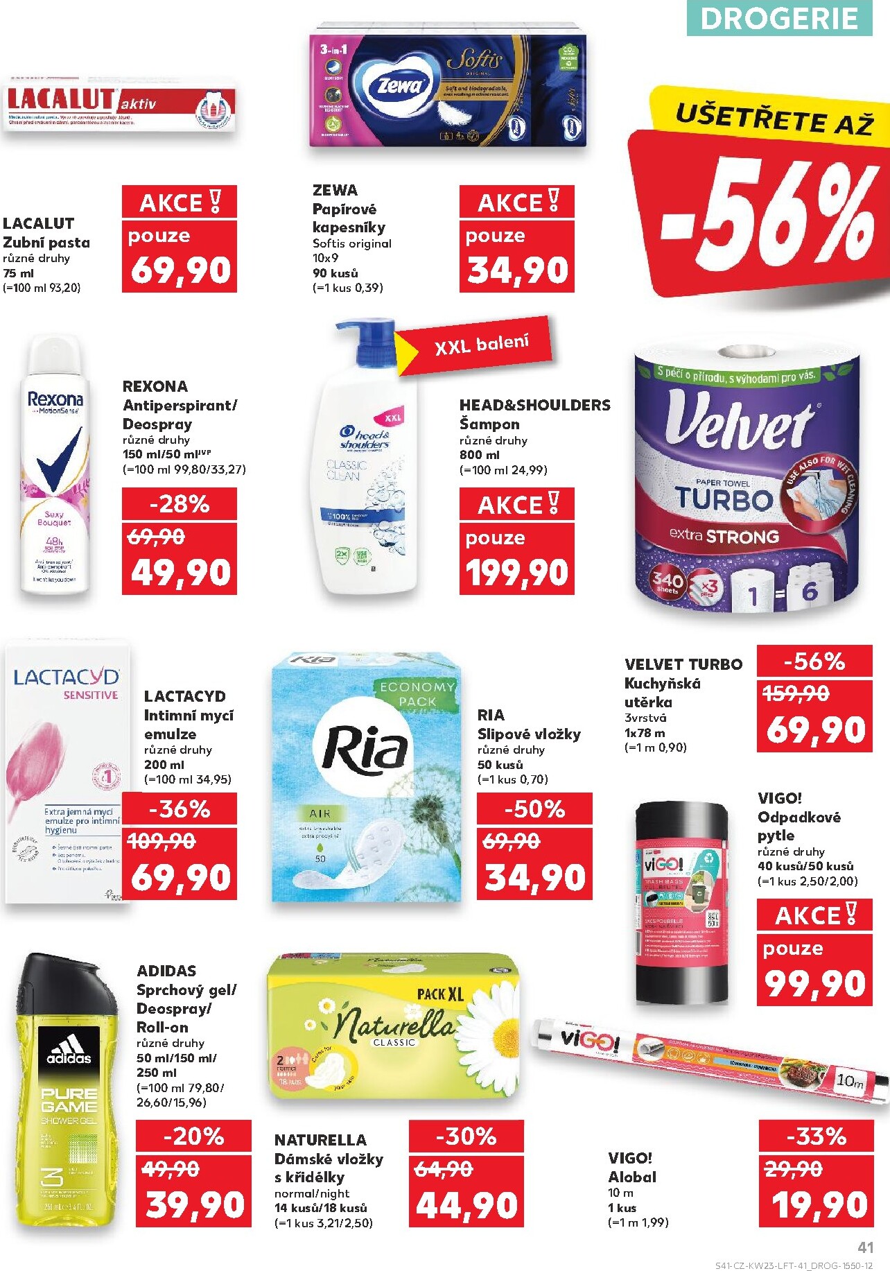 kaufland - Kaufland - Brno leták na příští týden od středy 03.06.2026 do úterý 09.06.2026 - page: 41