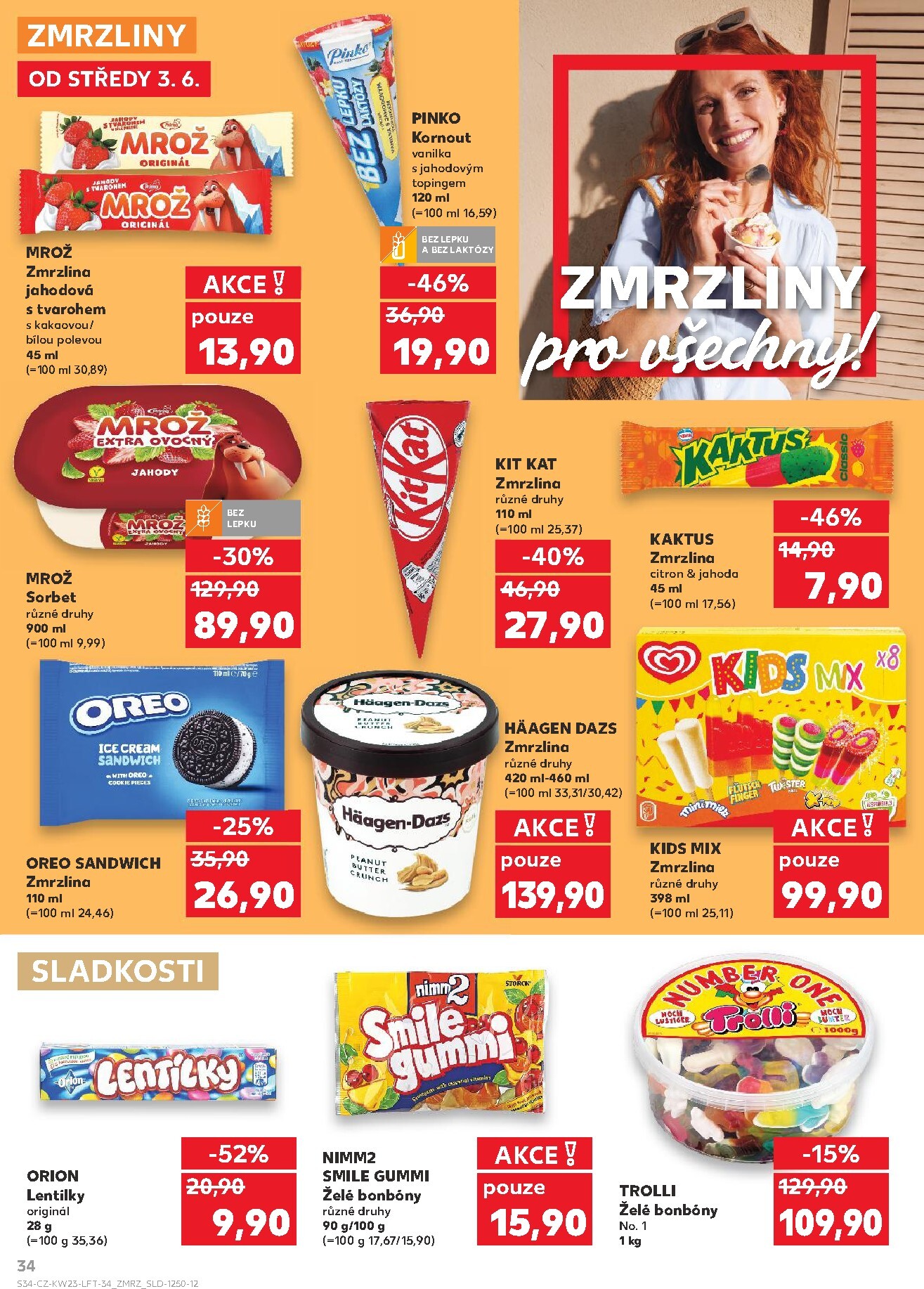 kaufland - Kaufland - Brno leták na příští týden od středy 03.06.2026 do úterý 09.06.2026 - page: 34