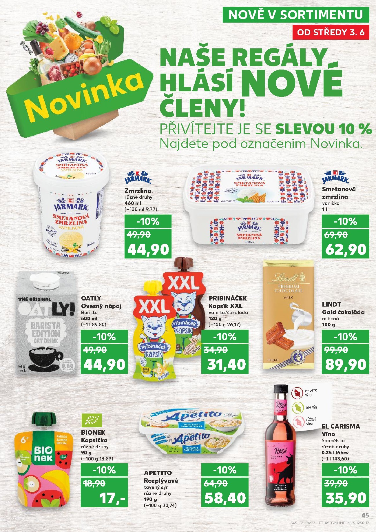 kaufland - Kaufland - Kolín leták na příští týden od středy 03.06.2026 do úterý 09.06.2026 - page: 45