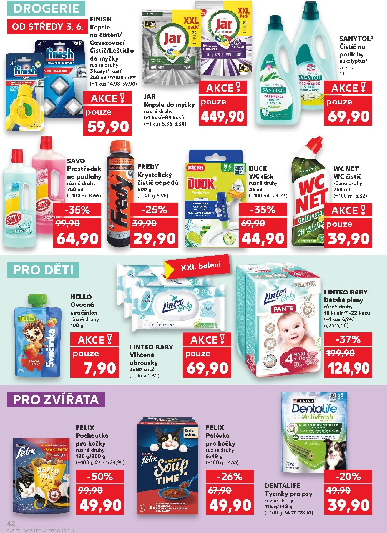 kaufland - Kaufland - Kolín leták na příští týden od středy 03.06.2026 do úterý 09.06.2026 - page: 42