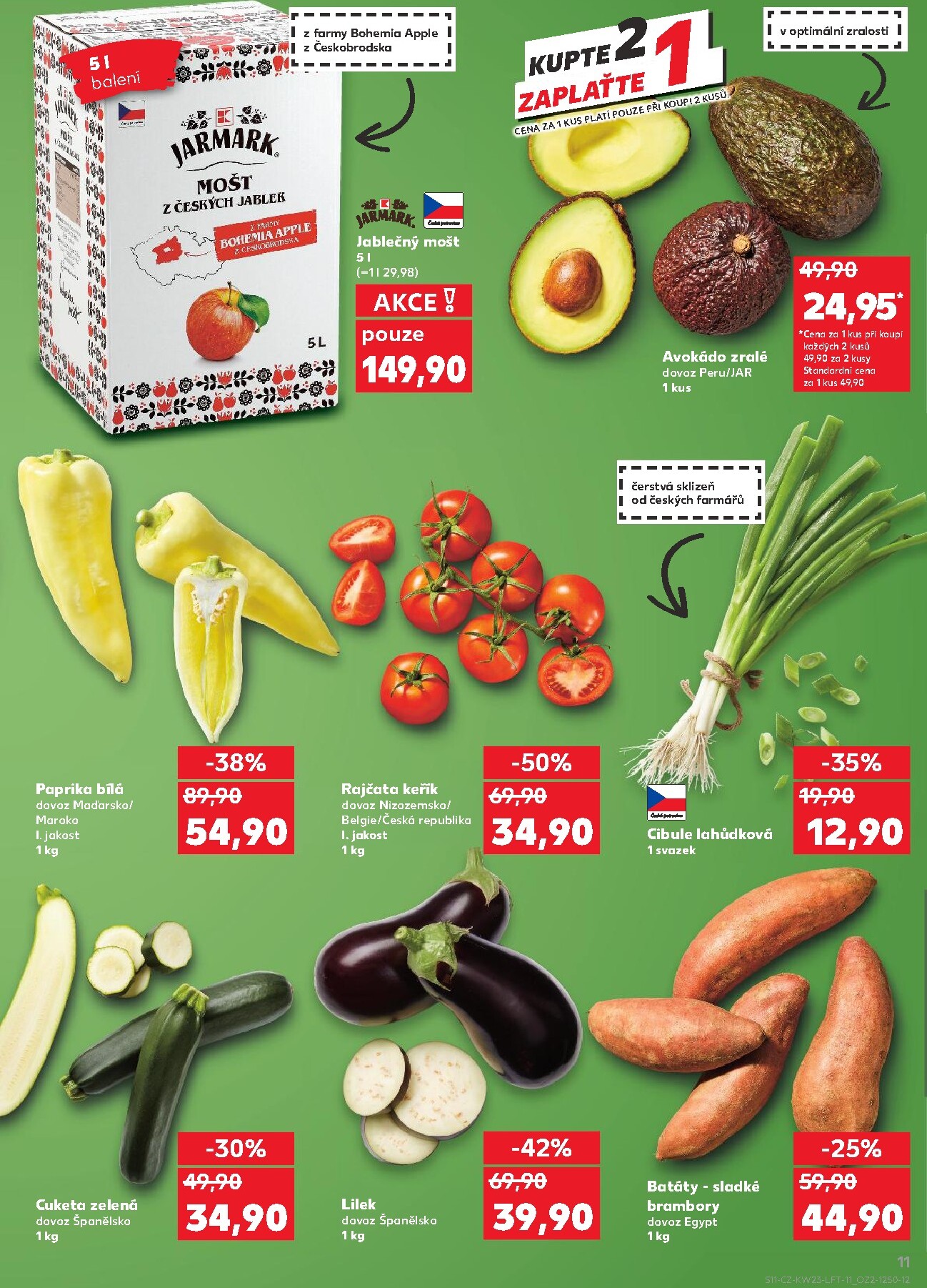 kaufland - Kaufland - Kolín leták na příští týden od středy 03.06.2026 do úterý 09.06.2026 - page: 11