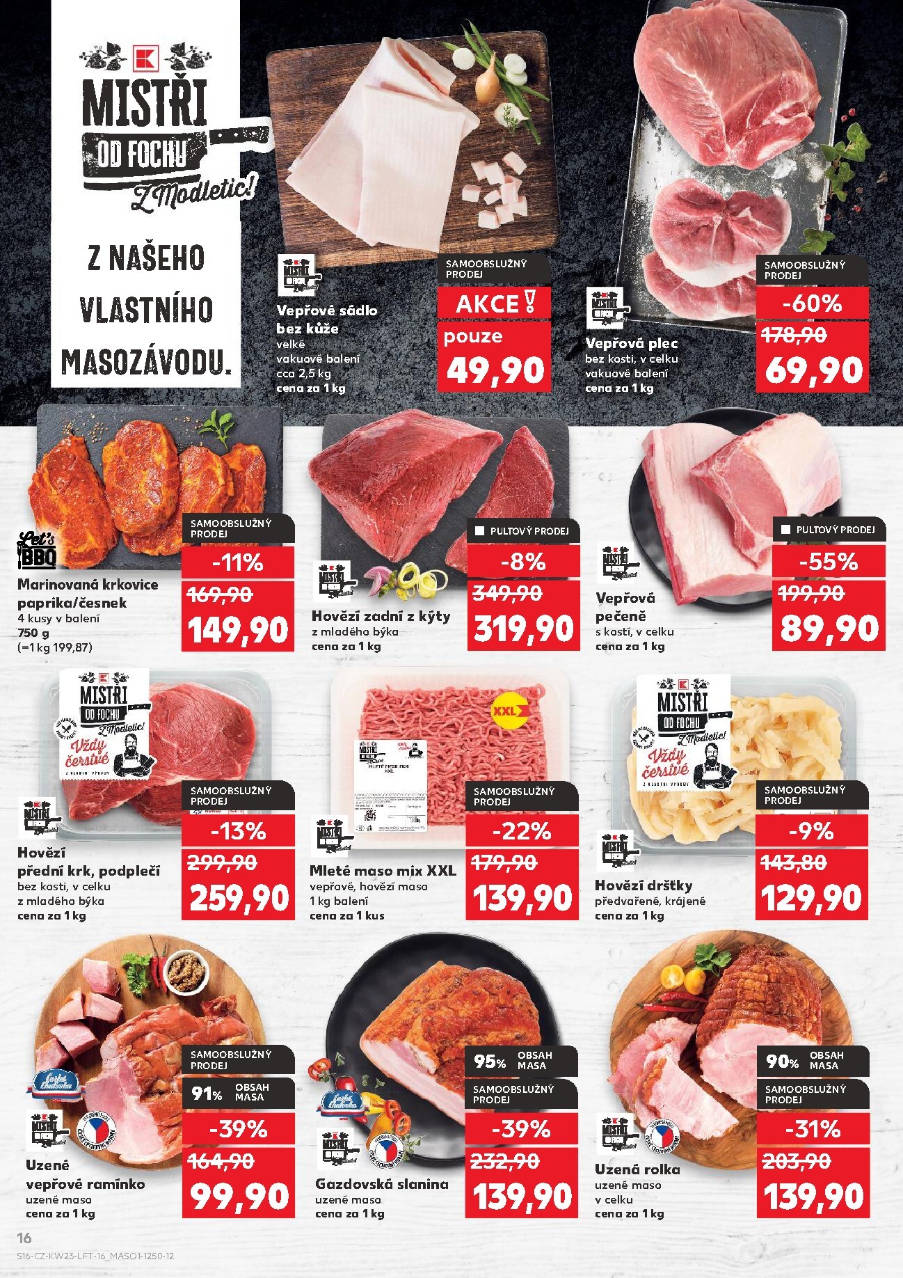 kaufland - Kaufland - Kolín leták na příští týden od středy 03.06.2026 do úterý 09.06.2026 - page: 16