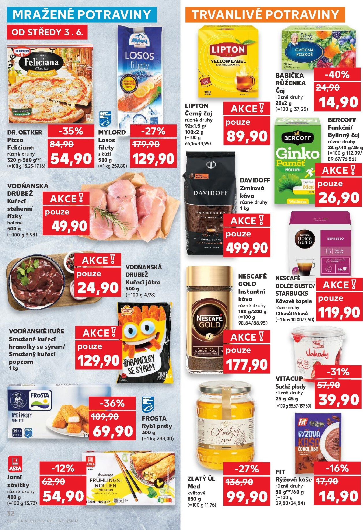 kaufland - Kaufland - Praha 4 leták na příští týden od středy 03.06.2026 do úterý 09.06.2026 - page: 32