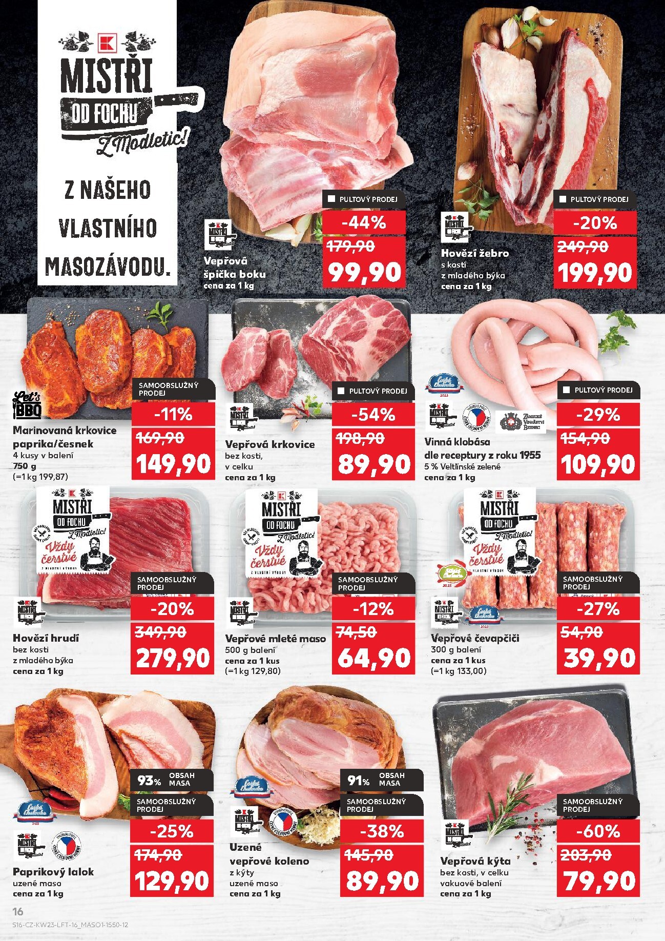 kaufland - Kaufland - Praha 4 leták na příští týden od středy 03.06.2026 do úterý 09.06.2026 - page: 16