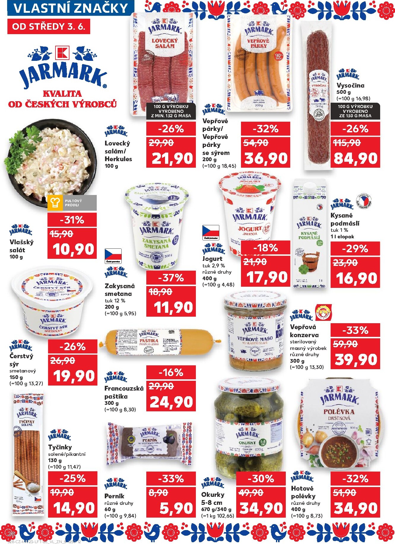 kaufland - Kaufland - Praha 4 leták na příští týden od středy 03.06.2026 do úterý 09.06.2026 - page: 28