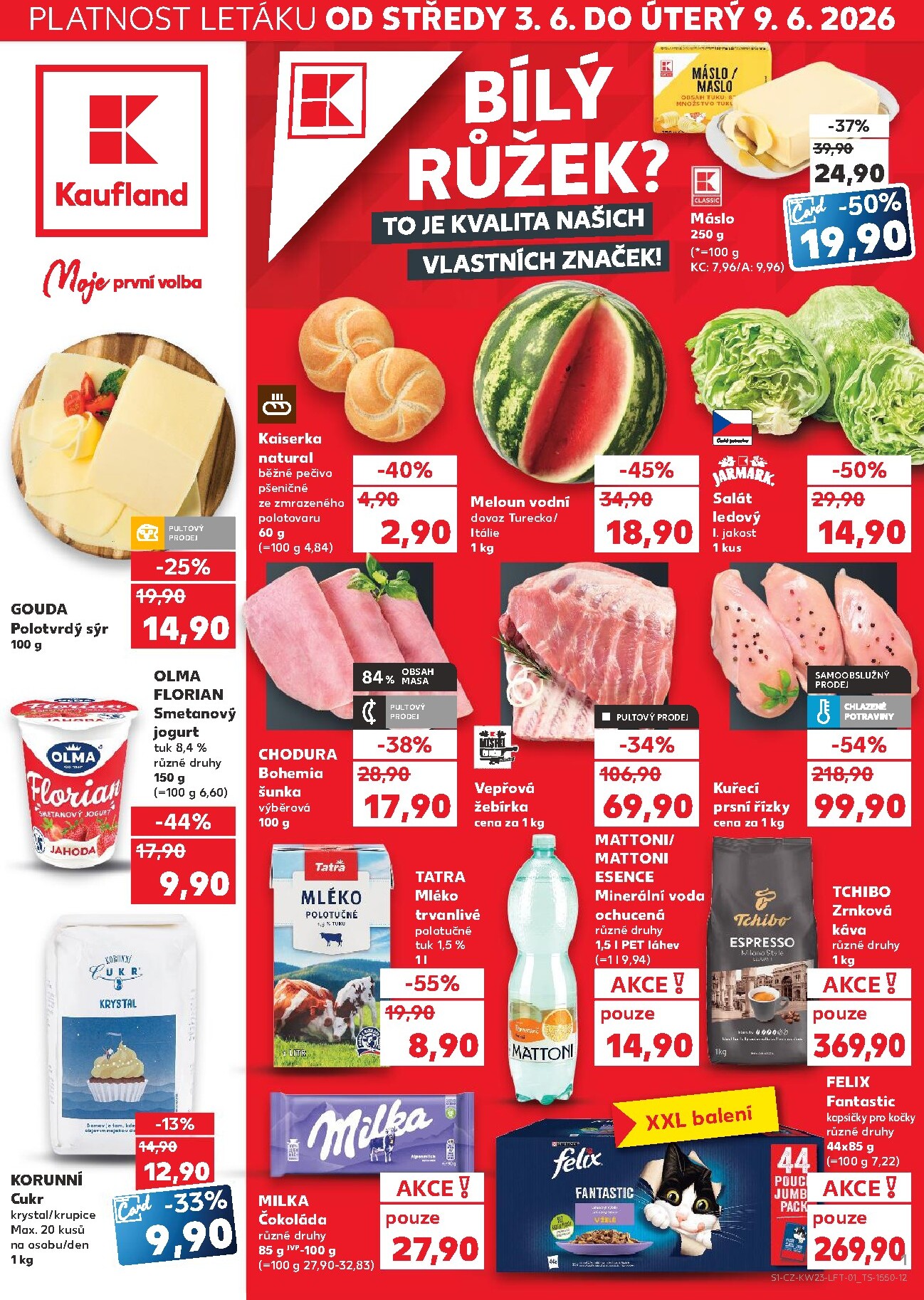 kaufland - Kaufland - Praha 4 leták na příští týden od středy 03.06.2026 do úterý 09.06.2026 - page: 1