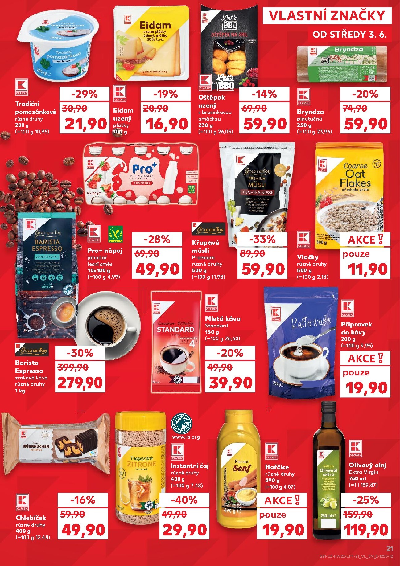 kaufland - Kaufland - Praha 4 leták na příští týden od středy 03.06.2026 do úterý 09.06.2026 - page: 21