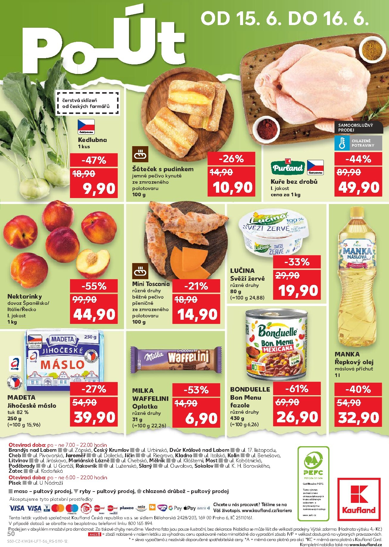 kaufland - Budoucí Kaufland - Kolín leták platný od středy 10.06.2026 do úterý 16.06.2026 - page: 50