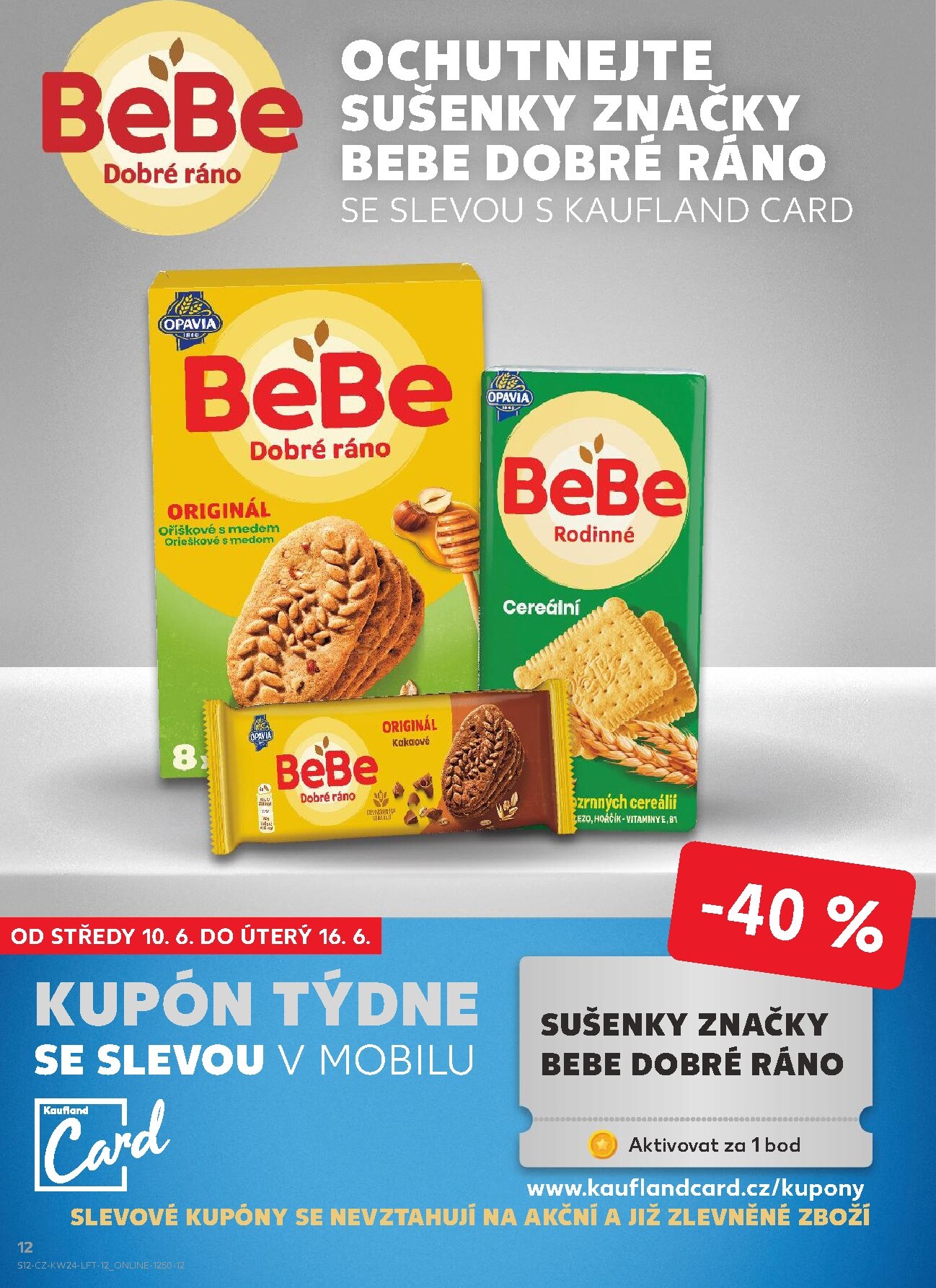 kaufland - Budoucí Kaufland - Kolín leták platný od středy 10.06.2026 do úterý 16.06.2026 - page: 12