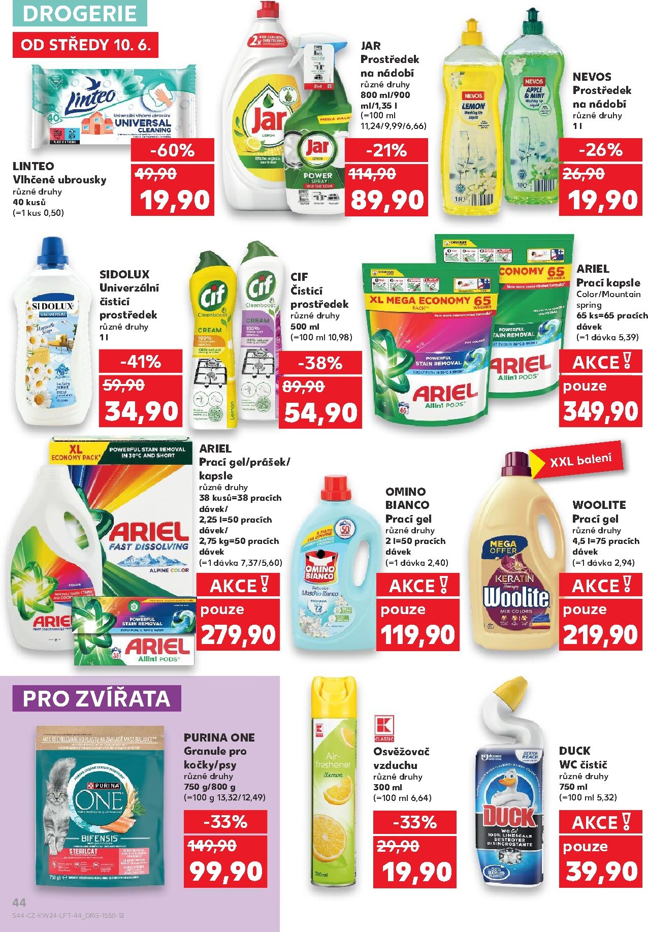 kaufland - Budoucí Kaufland - Kolín leták platný od středy 10.06.2026 do úterý 16.06.2026 - page: 44