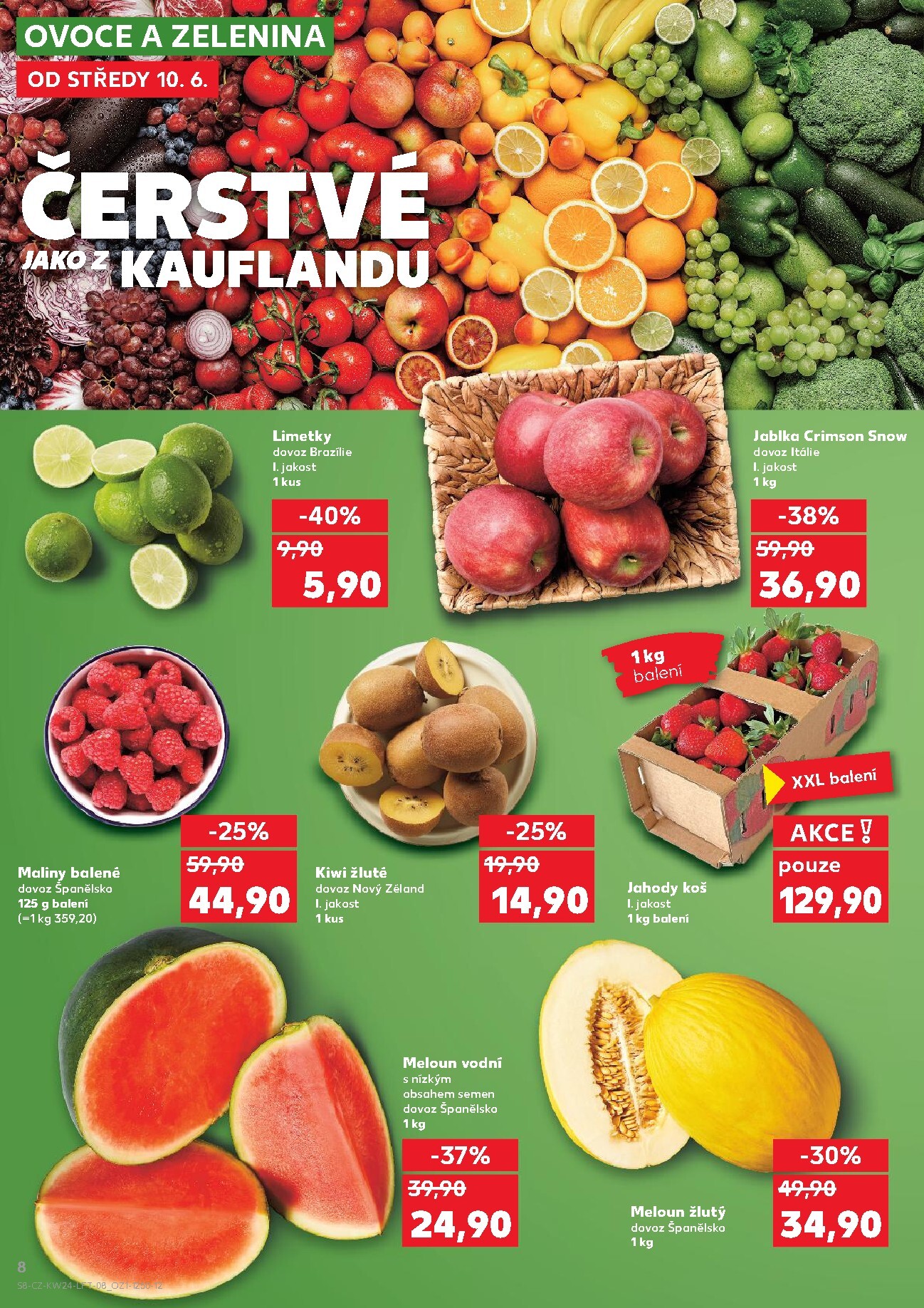 kaufland - Budoucí Kaufland - Kolín leták platný od středy 10.06.2026 do úterý 16.06.2026 - page: 8