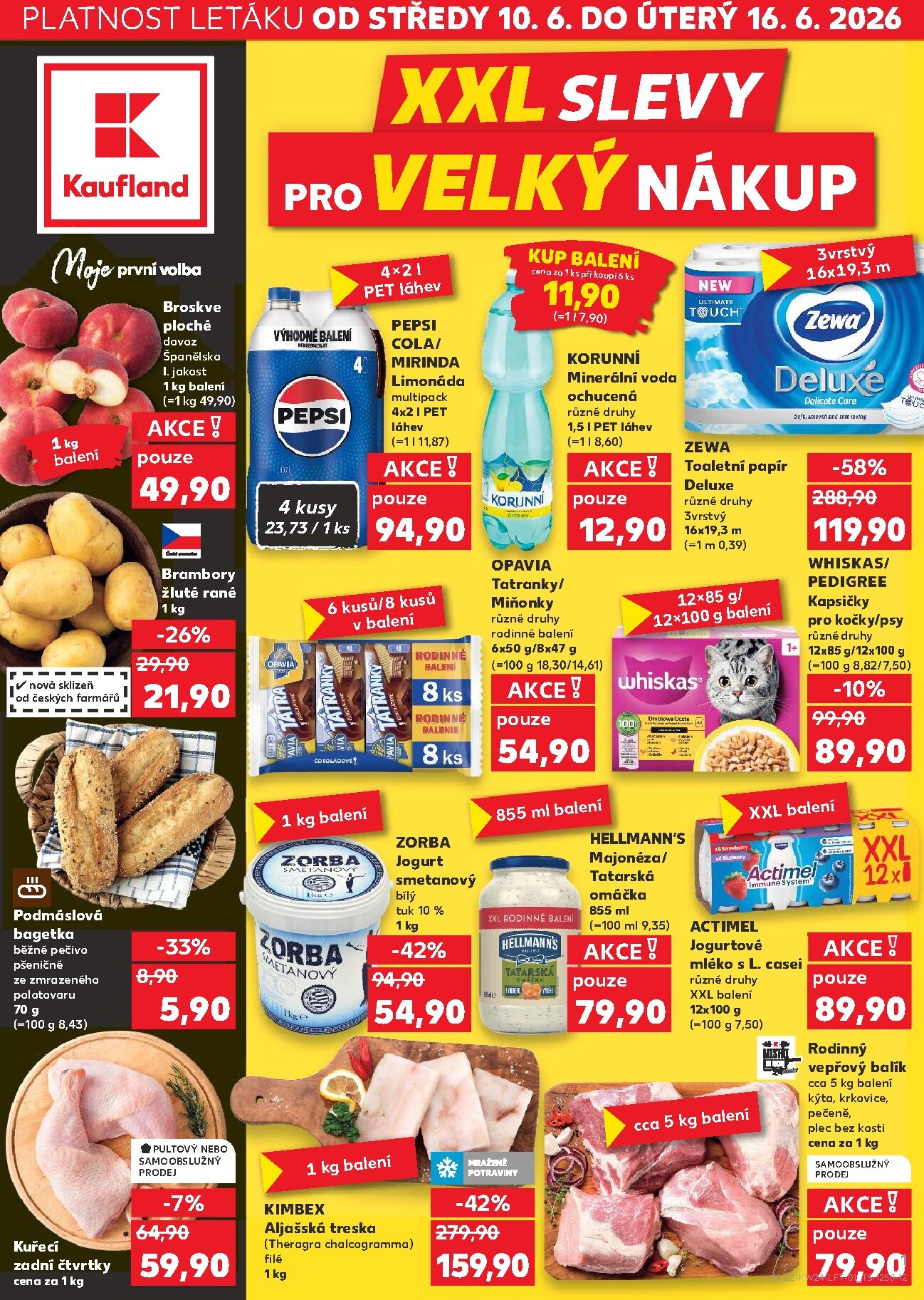 kaufland - Budoucí Kaufland - Kolín leták platný od středy 10.06.2026 do úterý 16.06.2026