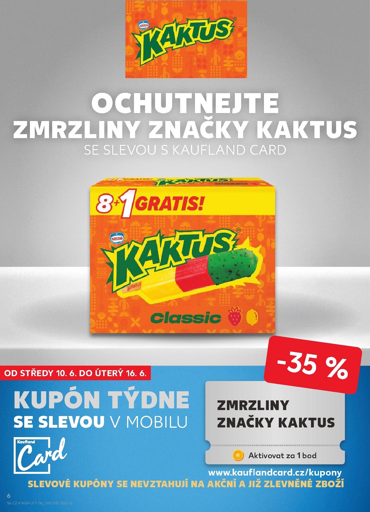 kaufland - Budoucí Kaufland - Kolín leták platný od středy 10.06.2026 do úterý 16.06.2026 - page: 6