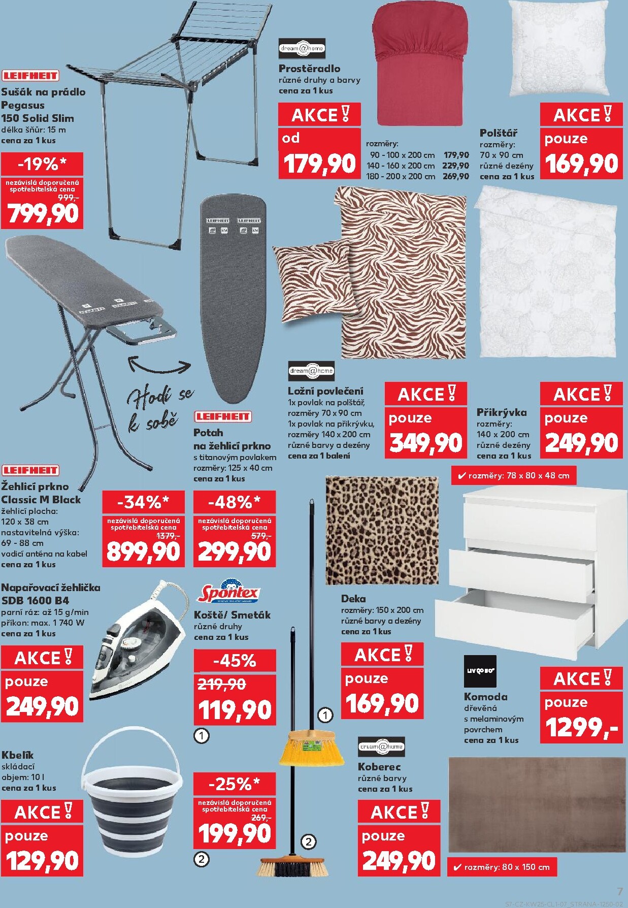 kaufland - Kaufland - Naše nové značky leták na příští týden od středy 17.06.2026 do úterý 23.06.2026 - page: 7