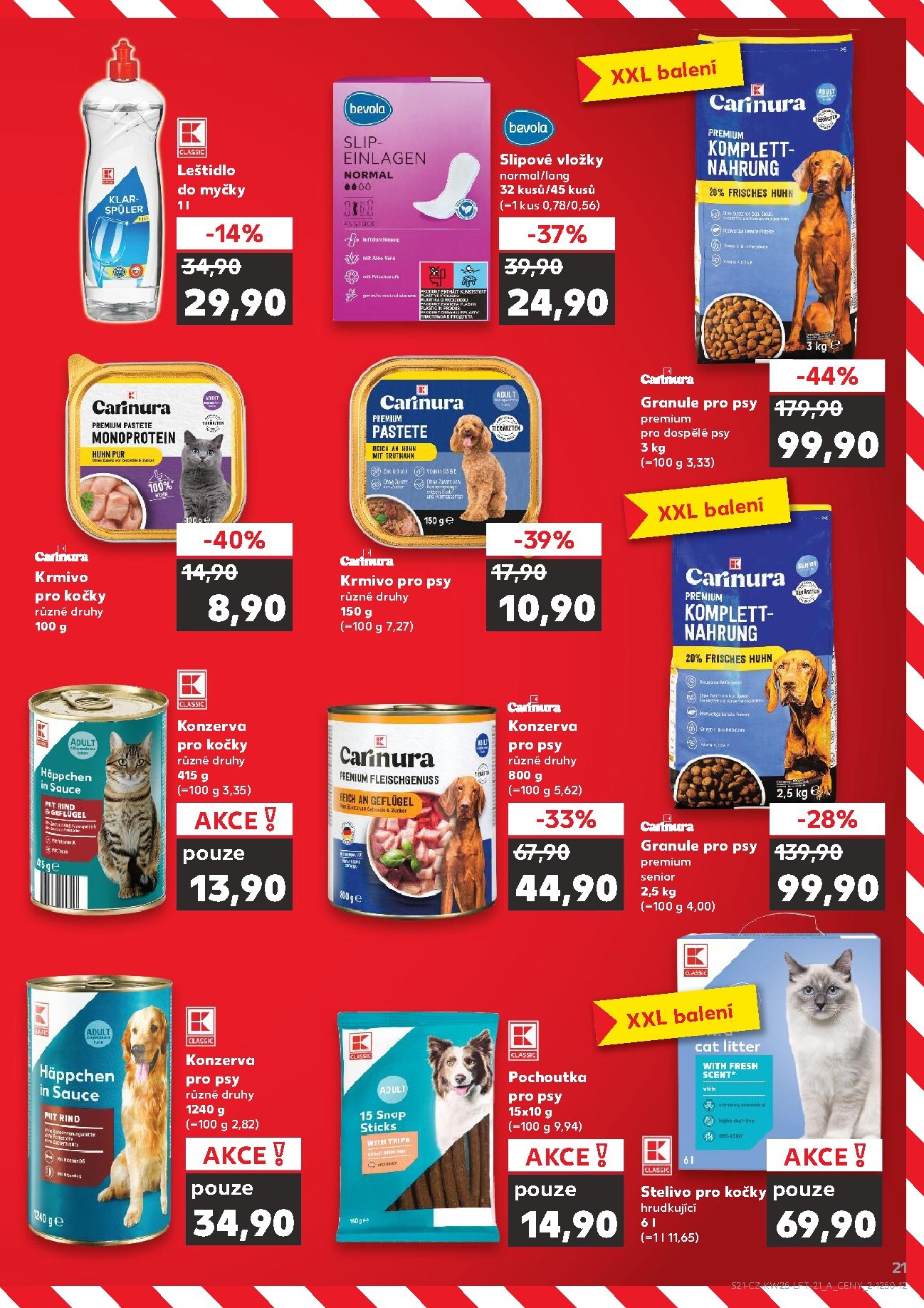 kaufland - Kaufland - Brno leták na příští týden od středy 17.06.2026 do úterý 23.06.2026 - page: 21