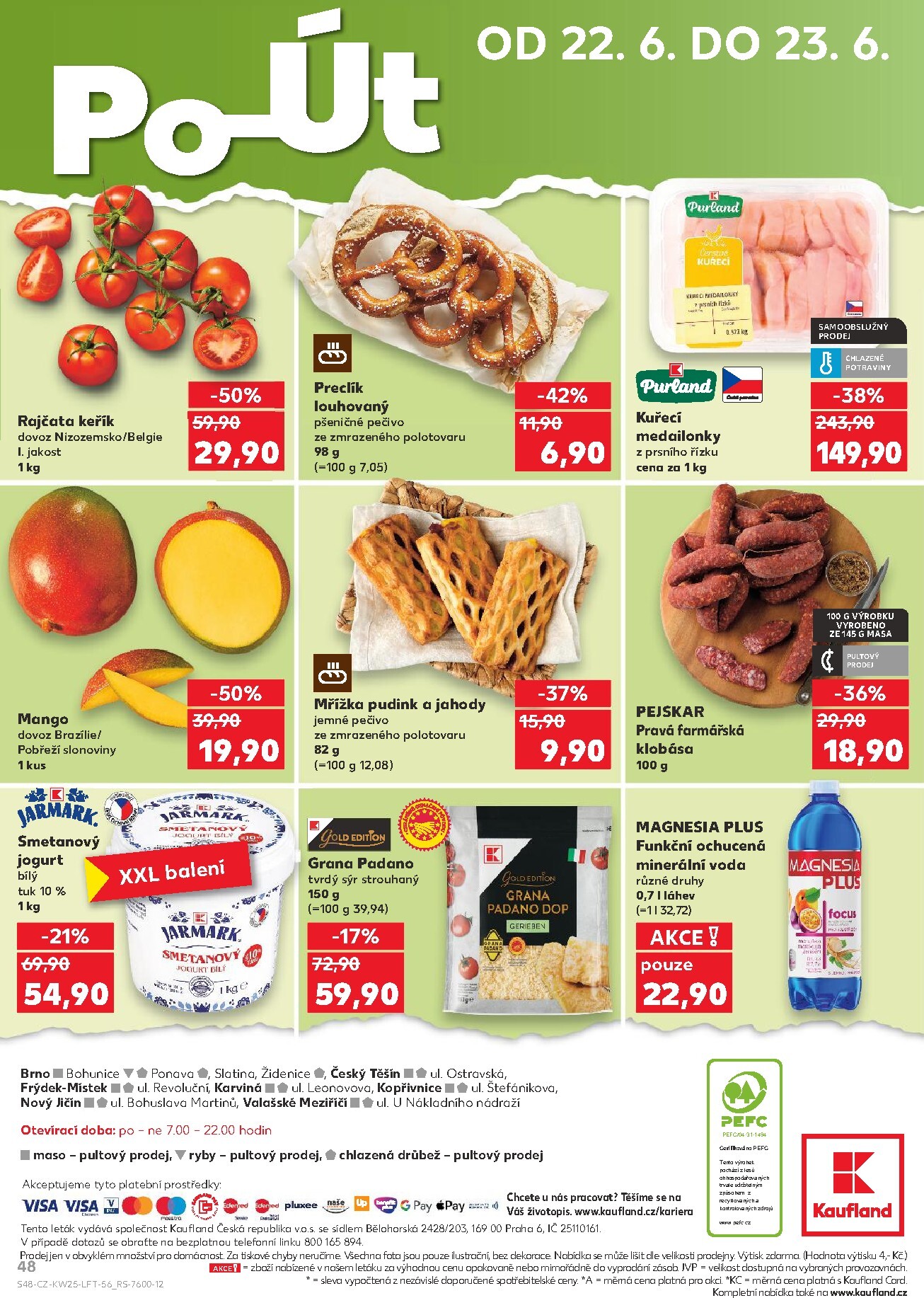kaufland - Kaufland - Brno leták na příští týden od středy 17.06.2026 do úterý 23.06.2026 - page: 48