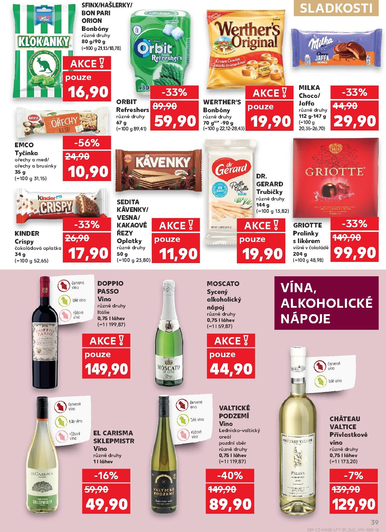 kaufland - Kaufland - Brno leták na příští týden od středy 17.06.2026 do úterý 23.06.2026 - page: 39