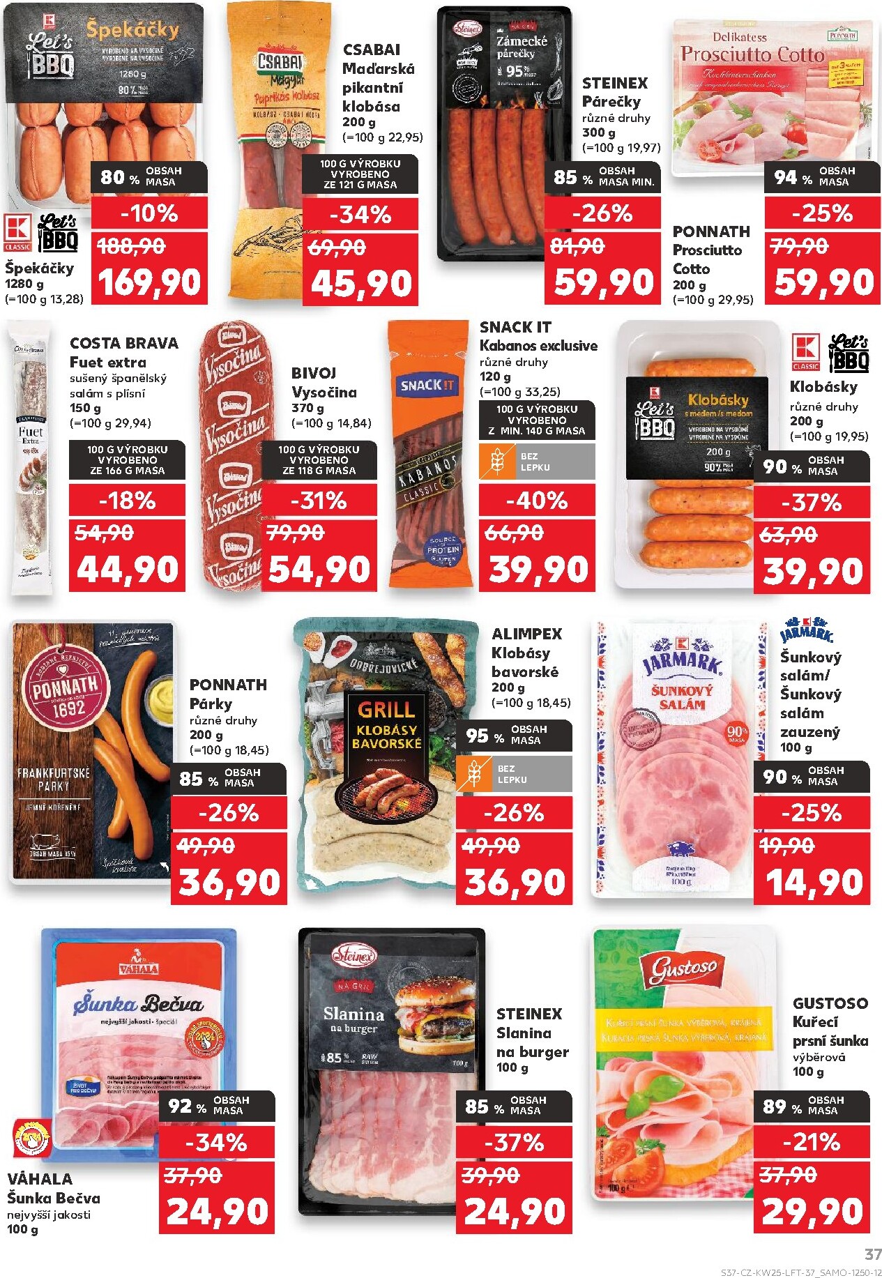kaufland - Kaufland - Brno leták na příští týden od středy 17.06.2026 do úterý 23.06.2026 - page: 37