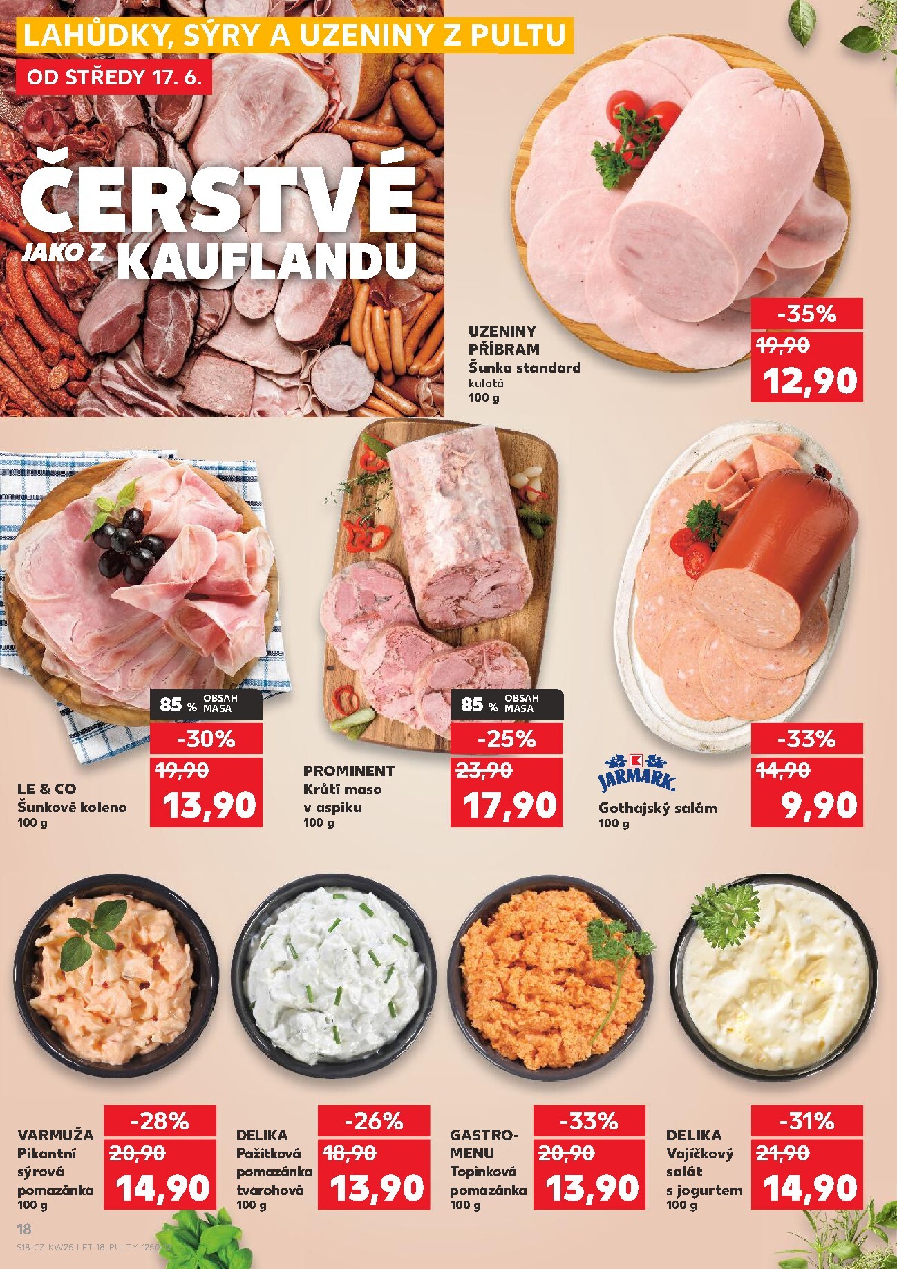 kaufland - Kaufland - Brno leták na příští týden od středy 17.06.2026 do úterý 23.06.2026 - page: 18