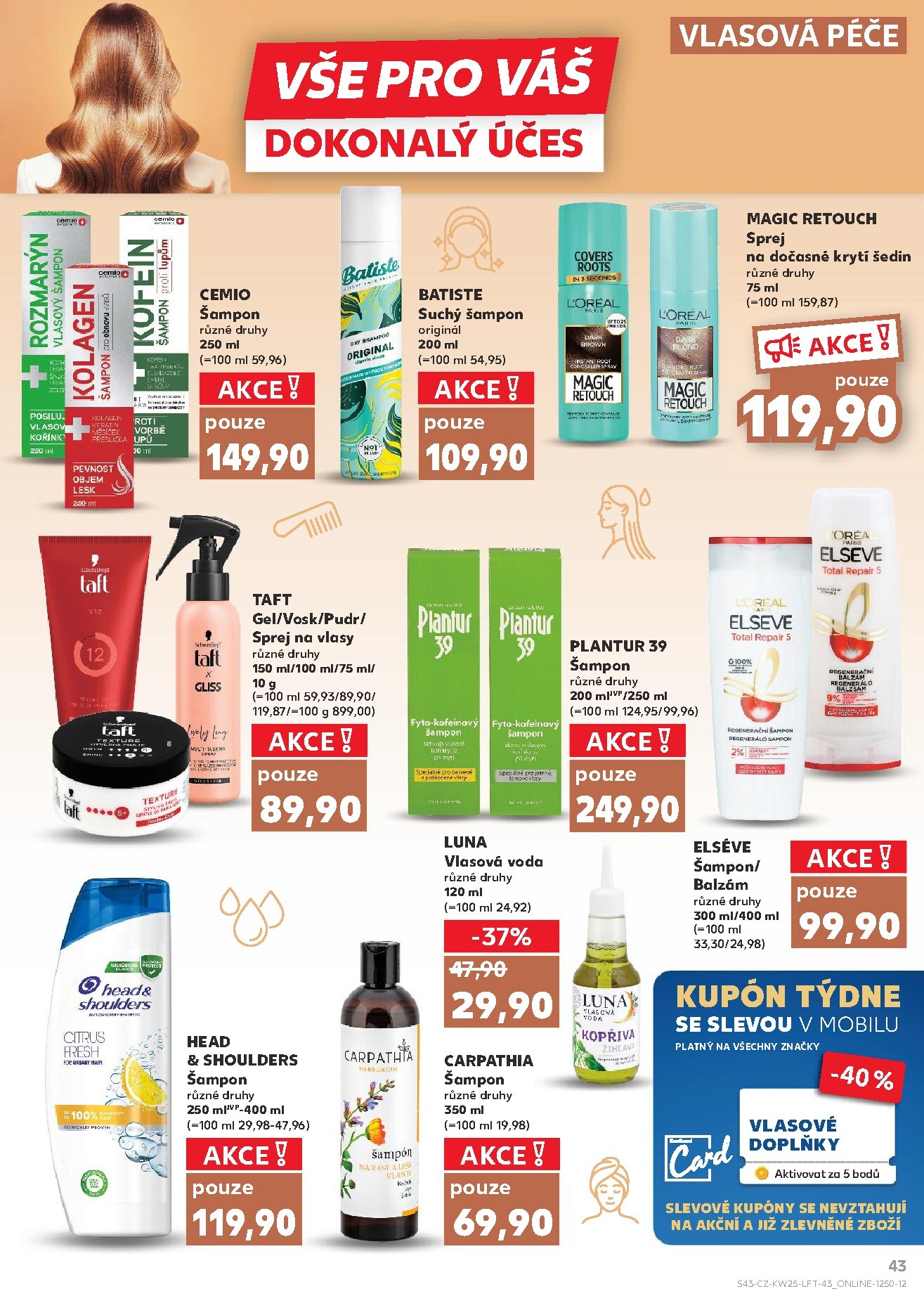 kaufland - Kaufland - Praha 4 leták na příští týden od středy 17.06.2026 do úterý 23.06.2026 - page: 43