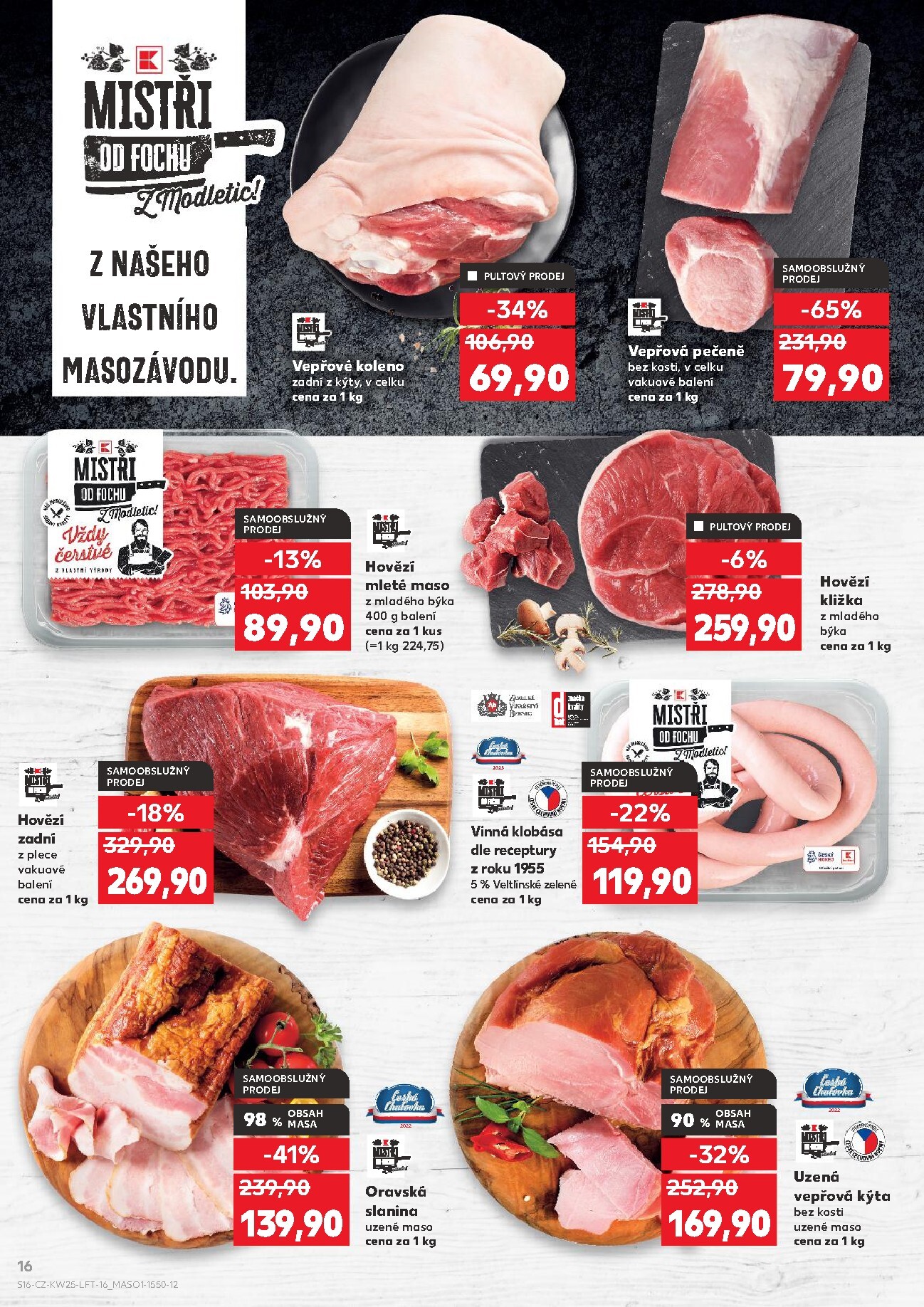 kaufland - Kaufland - Praha 4 leták na příští týden od středy 17.06.2026 do úterý 23.06.2026 - page: 16
