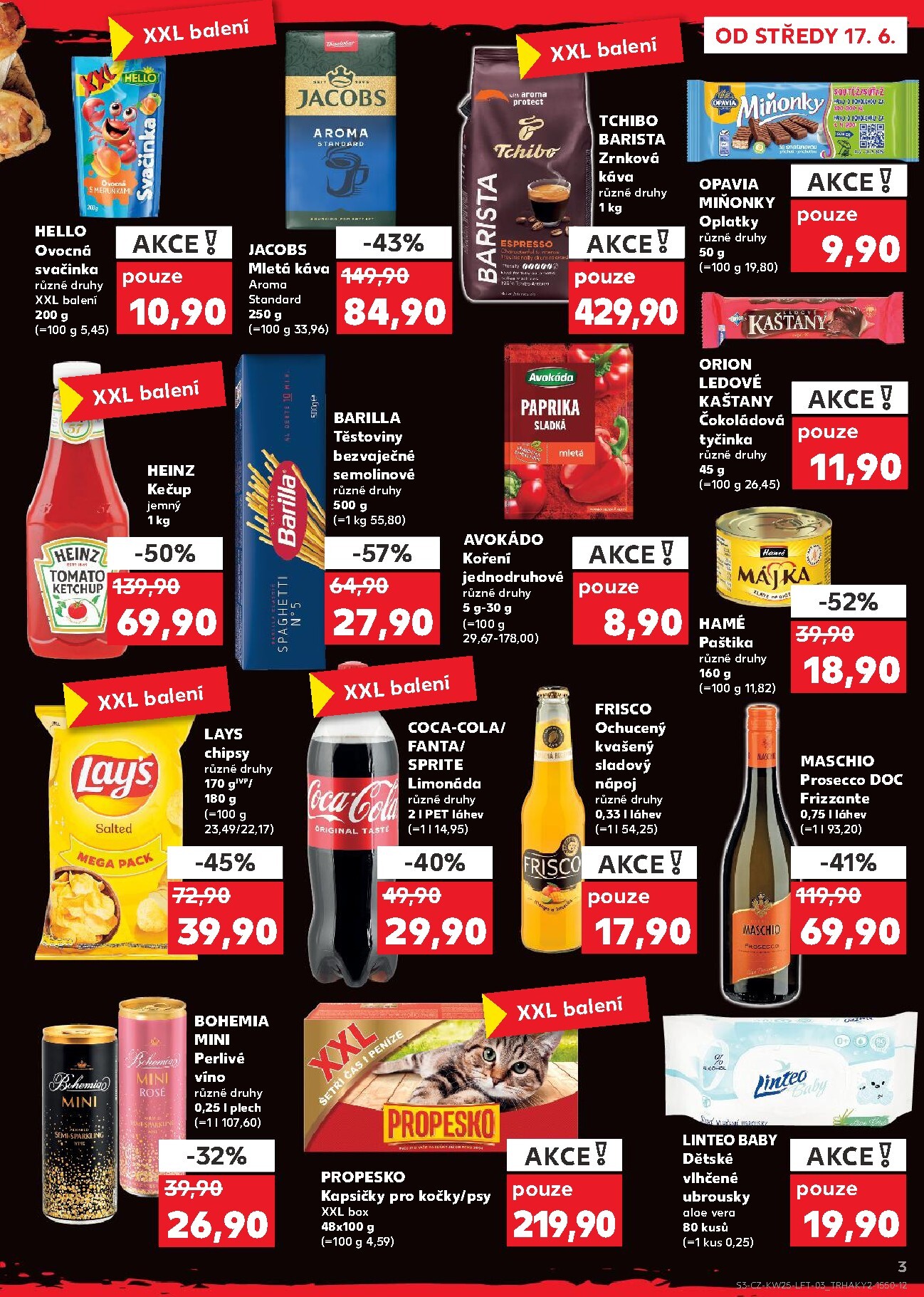 kaufland - Kaufland - Praha 4 leták na příští týden od středy 17.06.2026 do úterý 23.06.2026 - page: 3