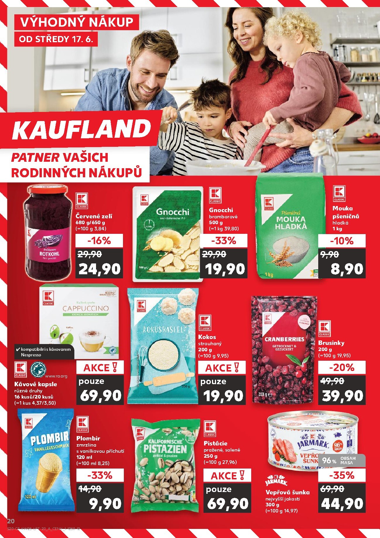 kaufland - Kaufland - Praha 4 leták na příští týden od středy 17.06.2026 do úterý 23.06.2026 - page: 20