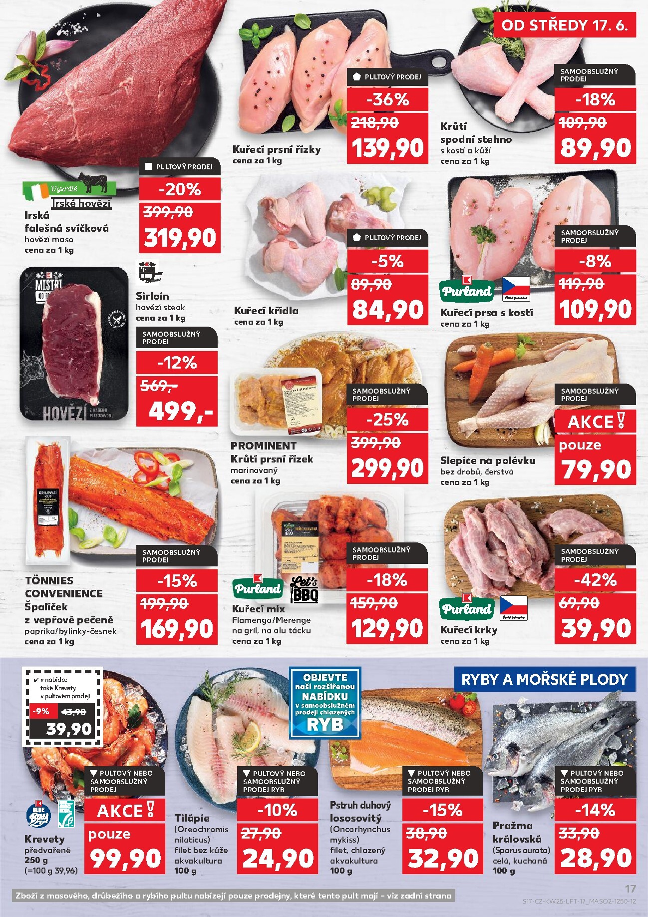 kaufland - Kaufland - Kolín leták na příští týden od středy 17.06.2026 do úterý 23.06.2026 - page: 17