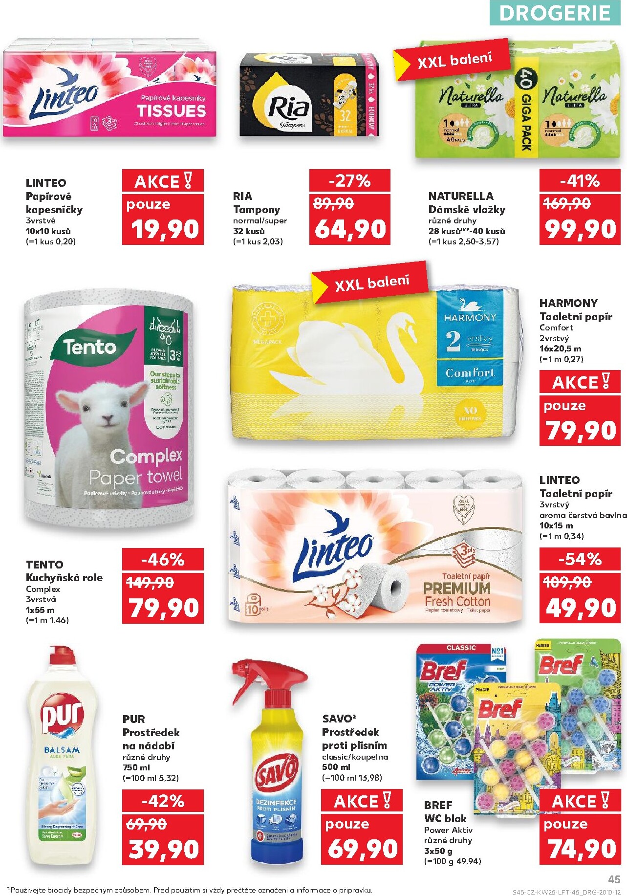 kaufland - Kaufland - Kolín leták na příští týden od středy 17.06.2026 do úterý 23.06.2026 - page: 45