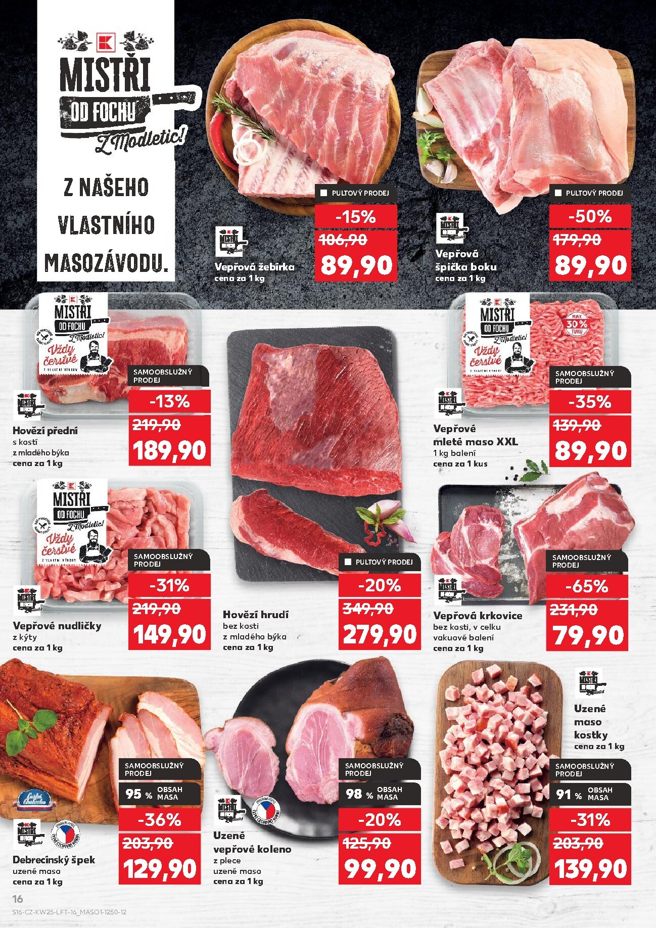 kaufland - Kaufland - Kolín leták na příští týden od středy 17.06.2026 do úterý 23.06.2026 - page: 16