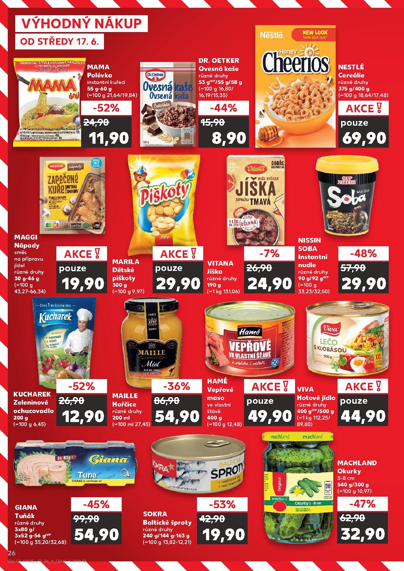 kaufland - Kaufland - Kolín leták na příští týden od středy 17.06.2026 do úterý 23.06.2026 - page: 26