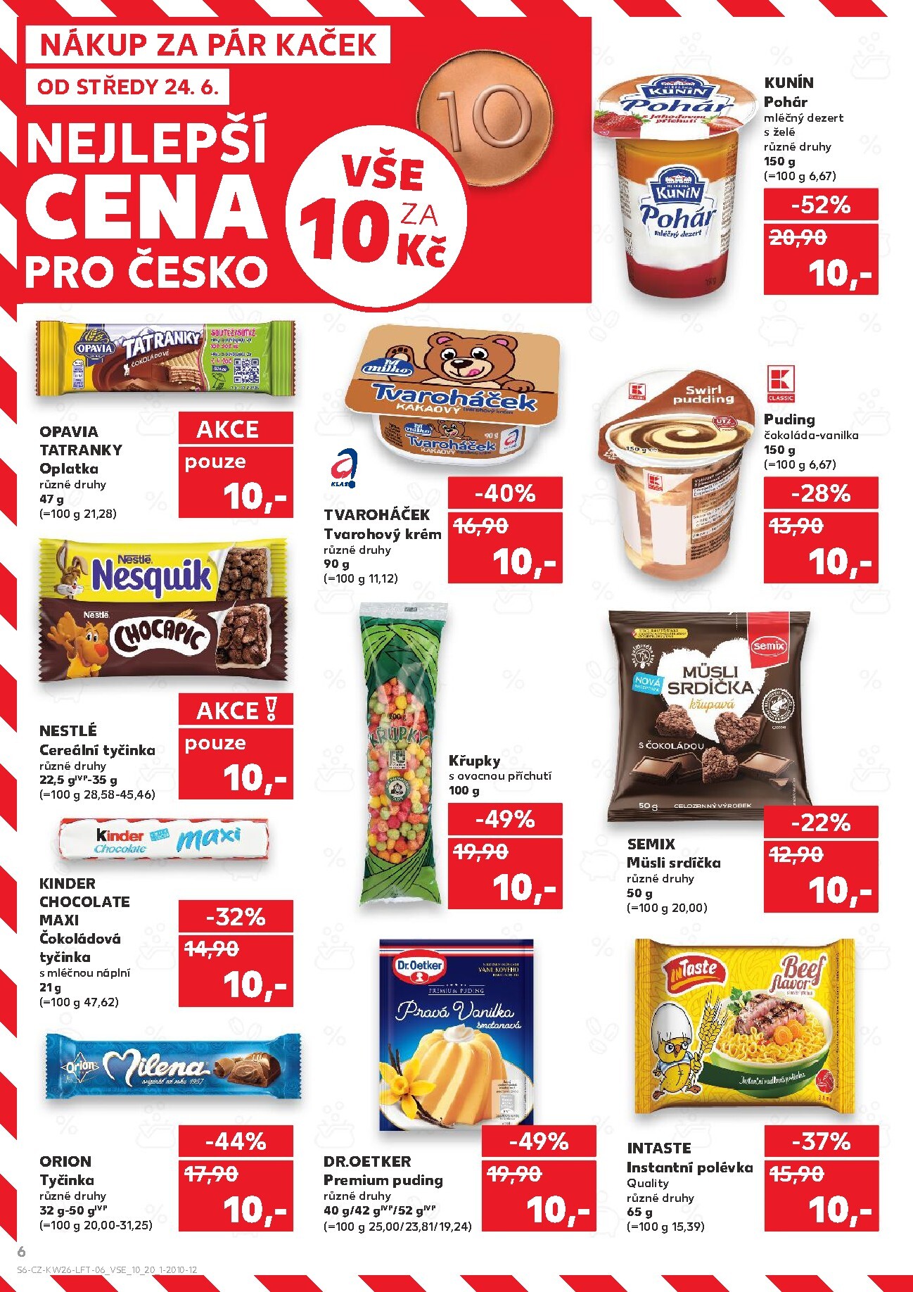 kaufland - Budoucí Kaufland - Kolín leták platný od středy 24.06.2026 do úterý 30.06.2026 - page: 6