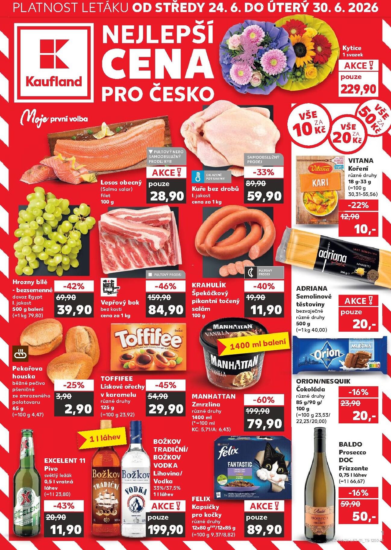 kaufland - Budoucí Kaufland - Kolín leták platný od středy 24.06.2026 do úterý 30.06.2026
