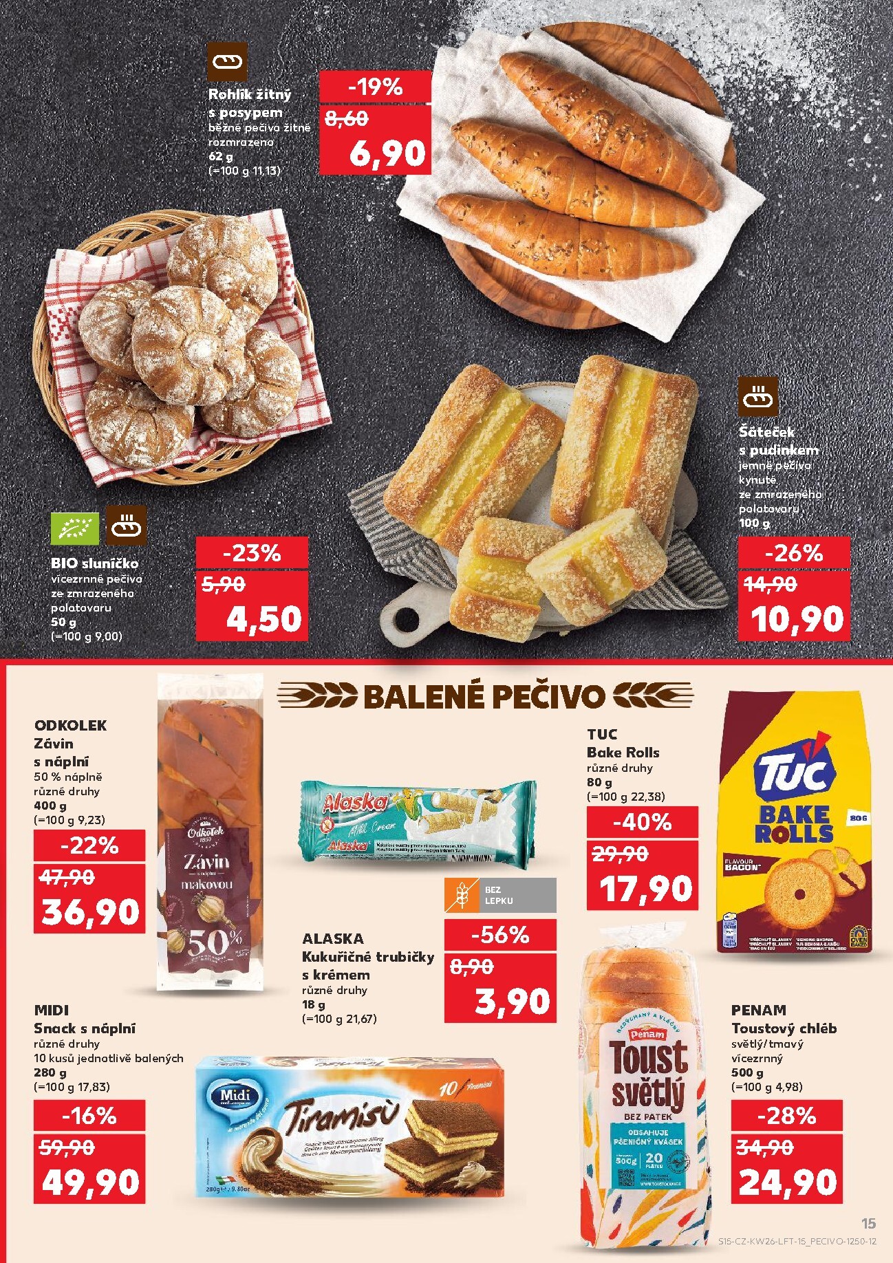 kaufland - Budoucí Kaufland - Praha 4 leták platný od středy 24.06.2026 do úterý 30.06.2026 - page: 15