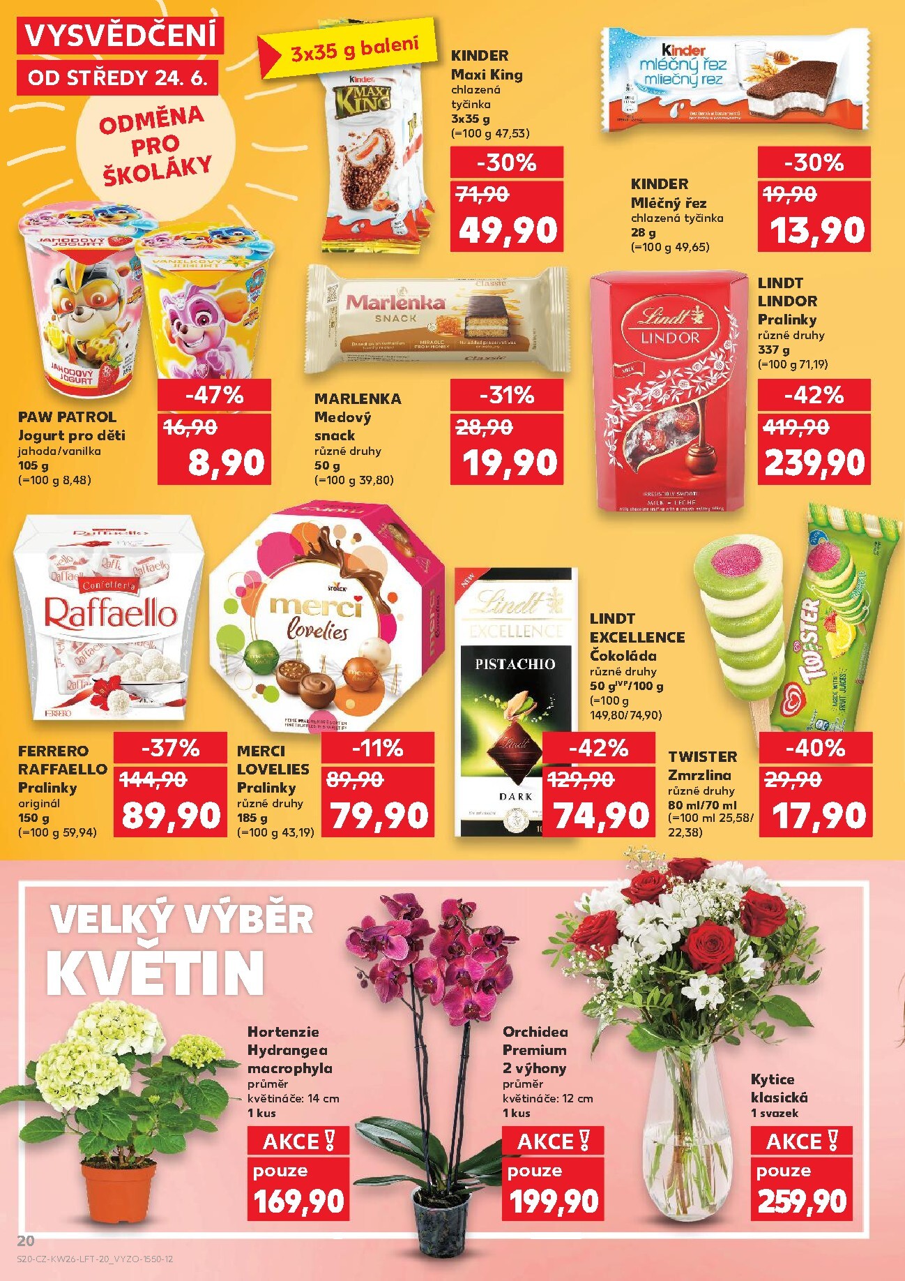 kaufland - Budoucí Kaufland - Praha 4 leták platný od středy 24.06.2026 do úterý 30.06.2026 - page: 20